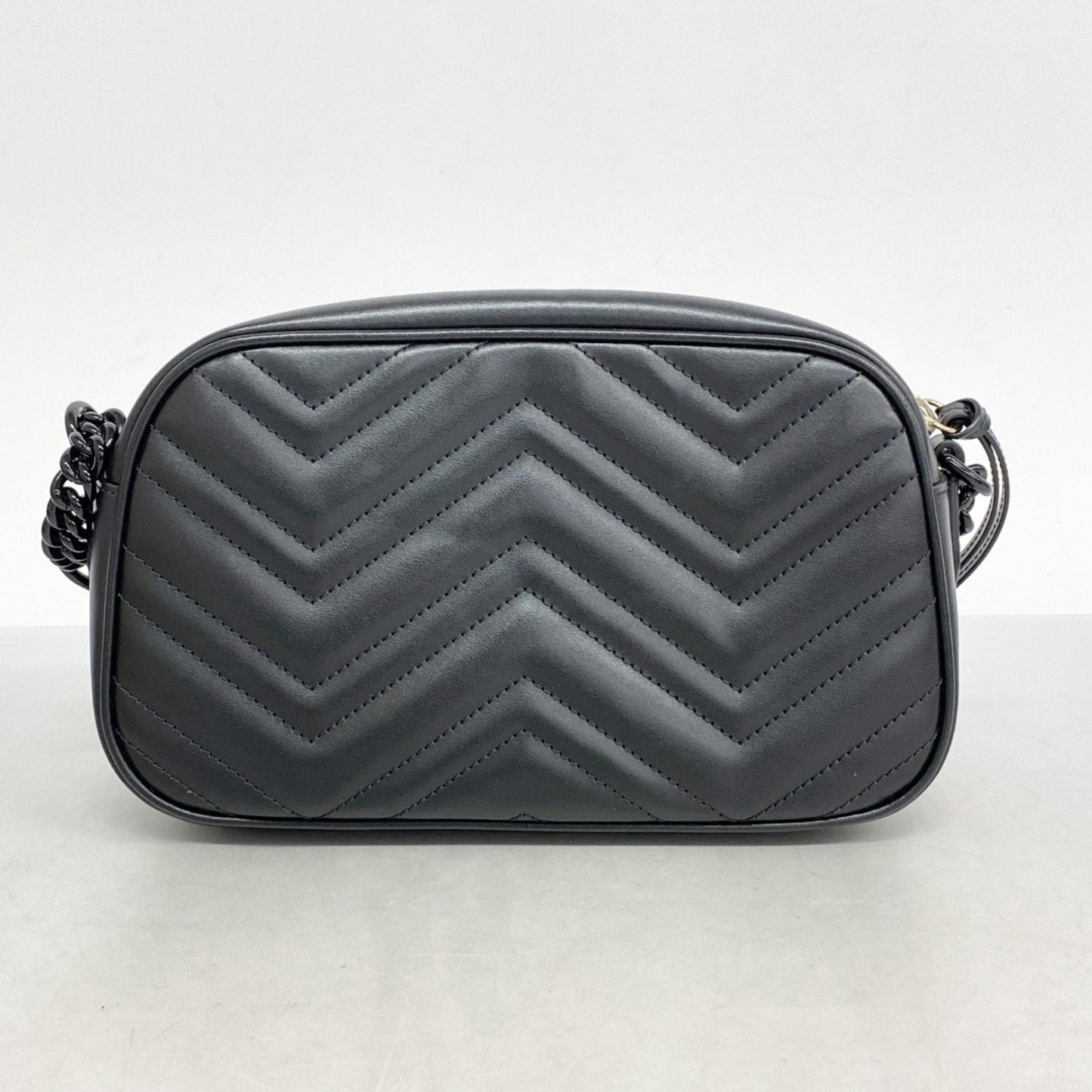 Gucci Black Leather Shoulder Bag
