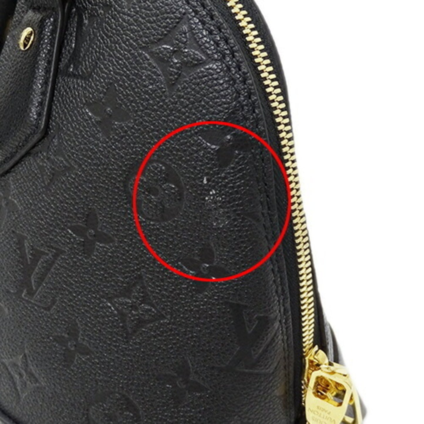 Louis Vuitton Noir Monogram Empreinte Handbag Shoulder Bag