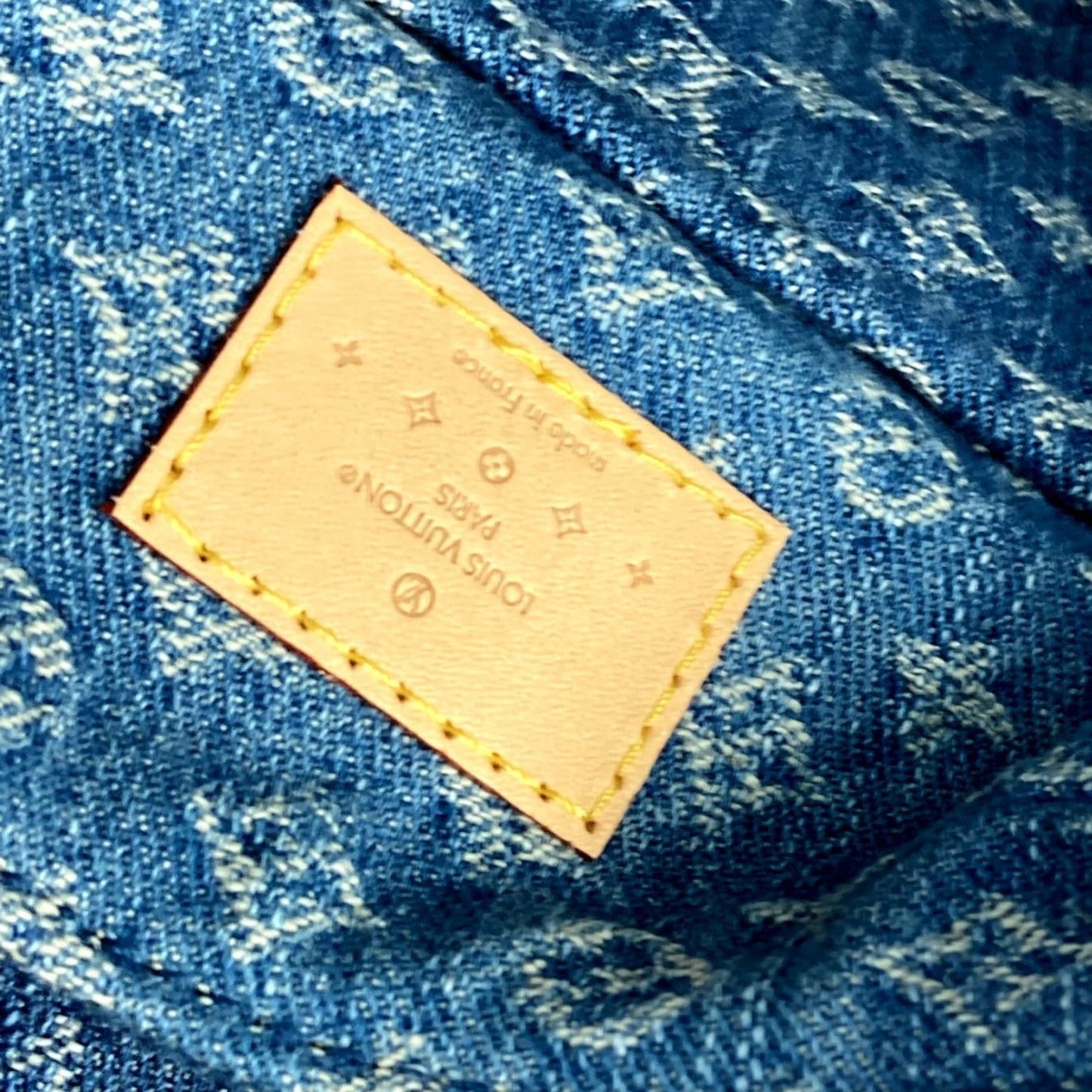 Louis Vuitton Blue Monogram Denim Backpack