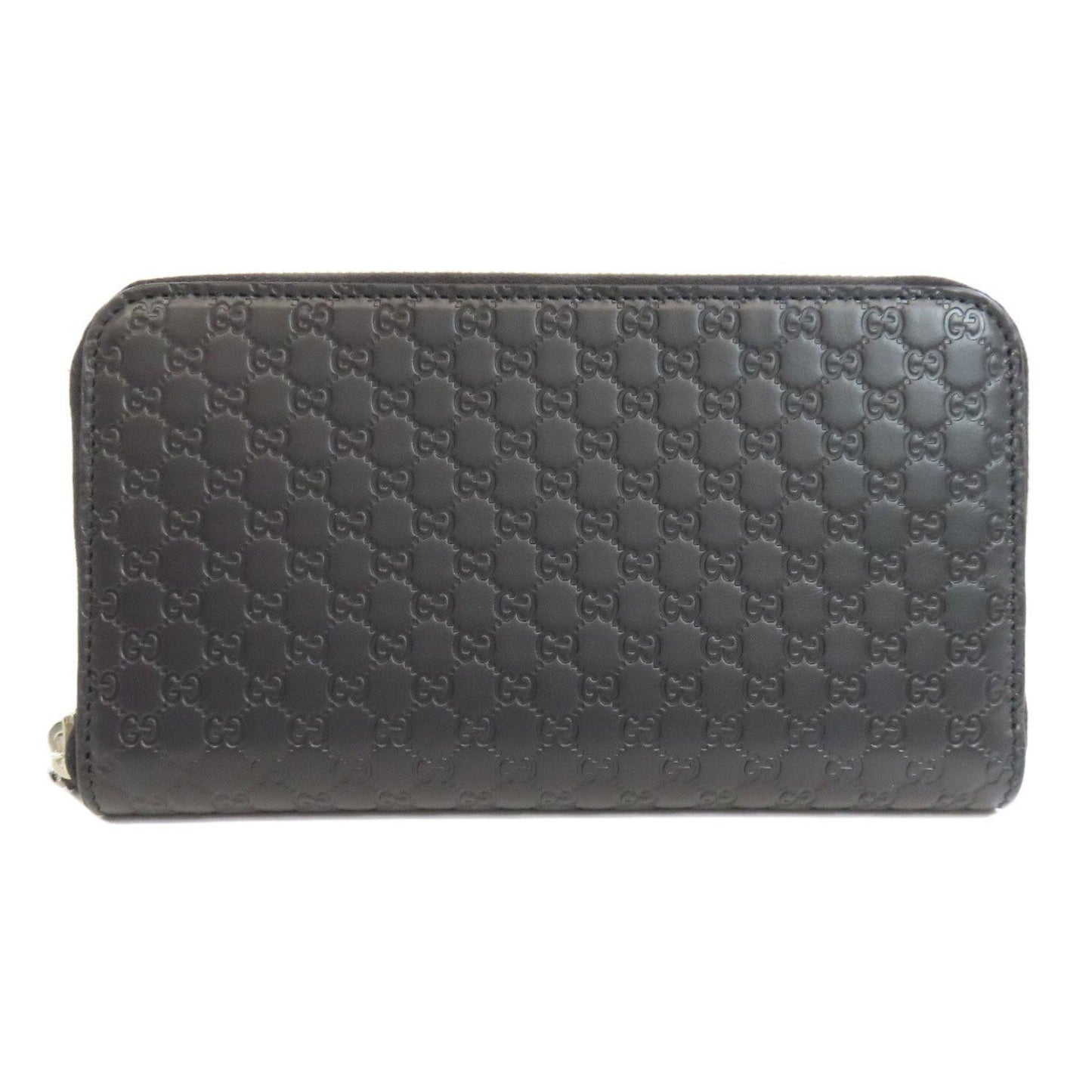 Gucci Black Leather Long Wallet (Bi-Fold)
