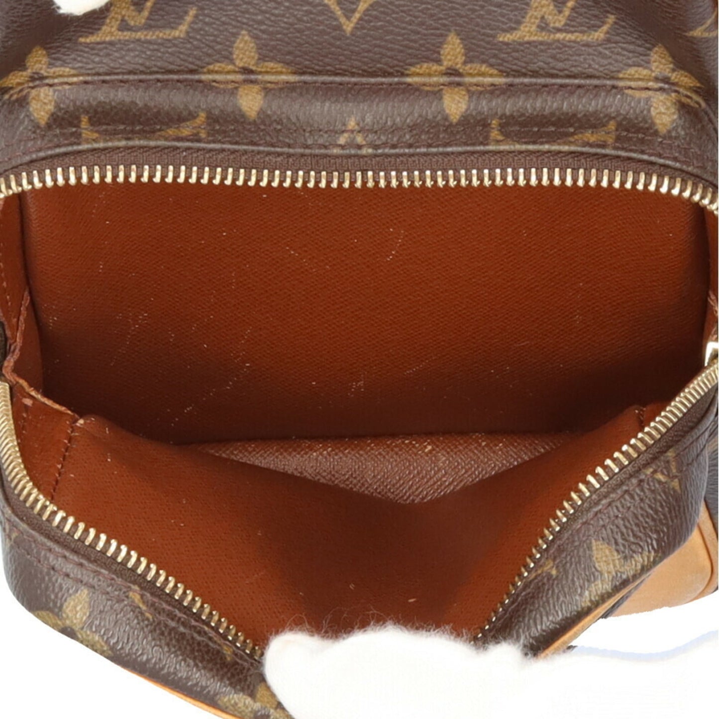 Louis Vuitton Brown Monogram Canvas Shoulder Bag