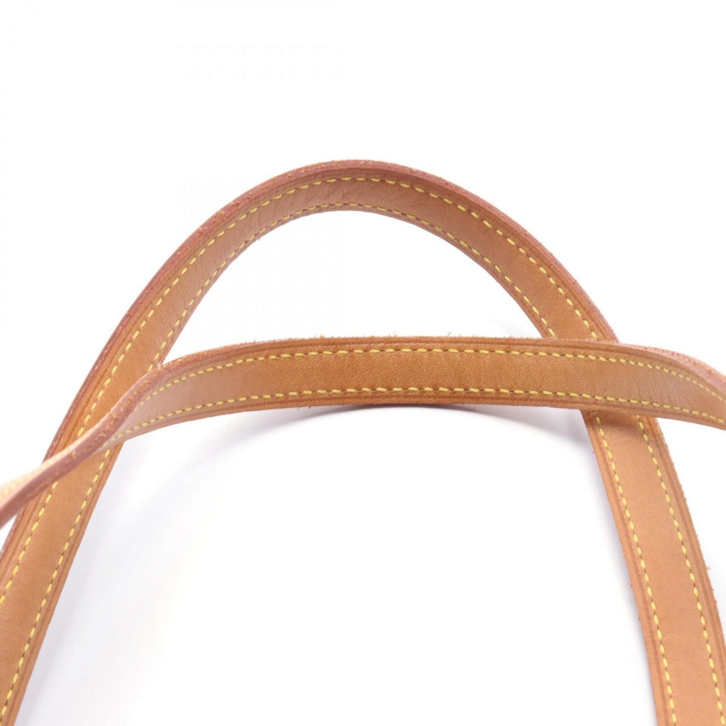 Louis Vuitton Brown Coated Canvas Leather Shoulder Bag