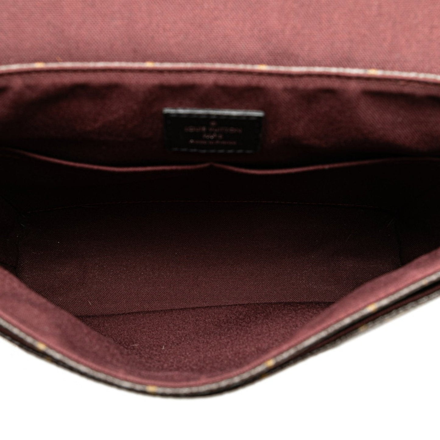 Louis Vuitton Brown Pvc Leather Shoulder Bag