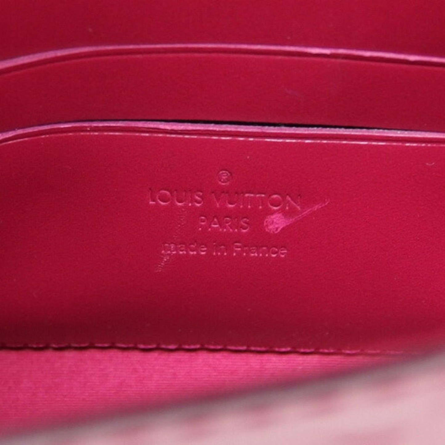 Louis Vuitton Monogram Vernis Indian Rose Pink Monogram Vernis Pochette Shoulder Bag