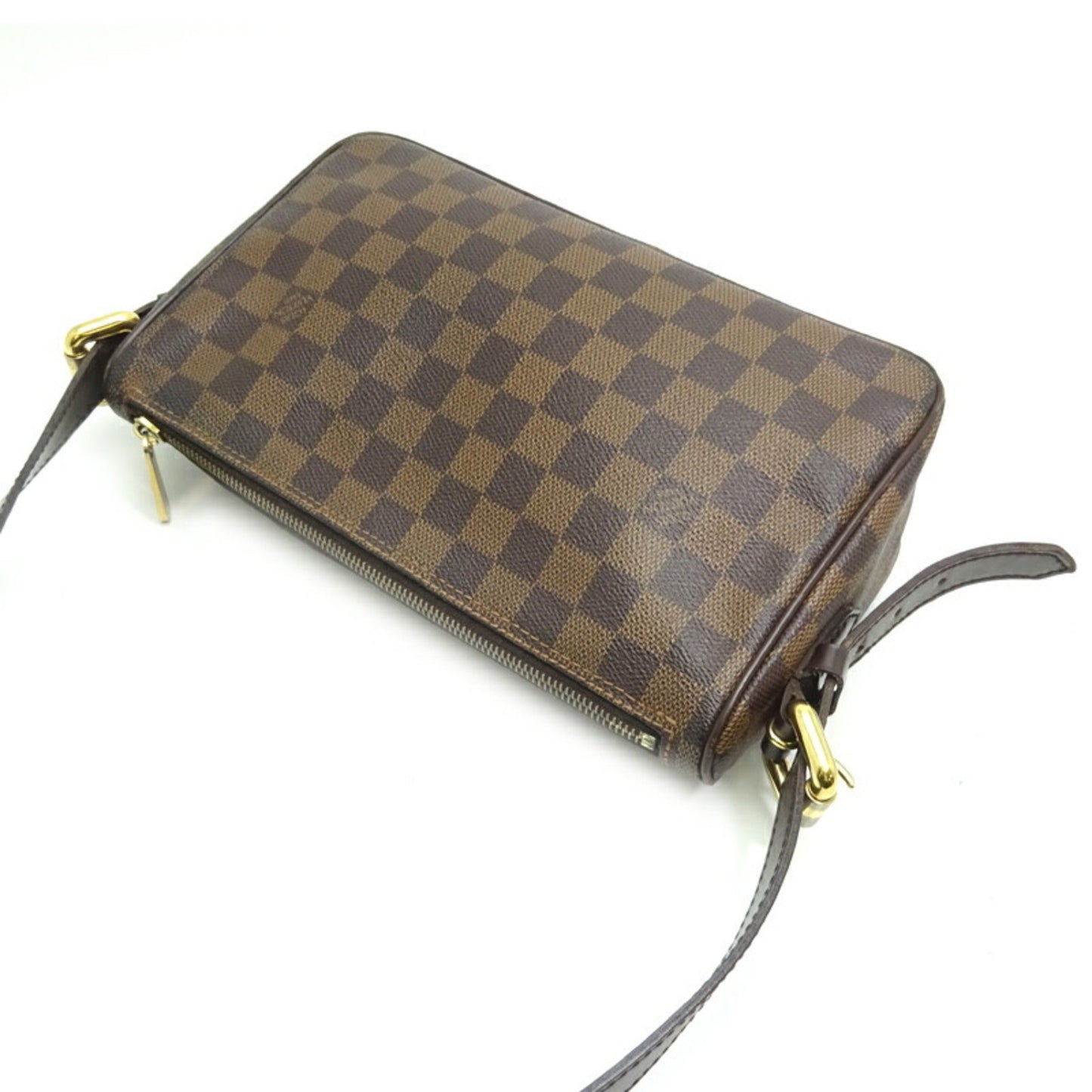 Louis Vuitton Brown Ebene Damier Canvas Shoulder Bag