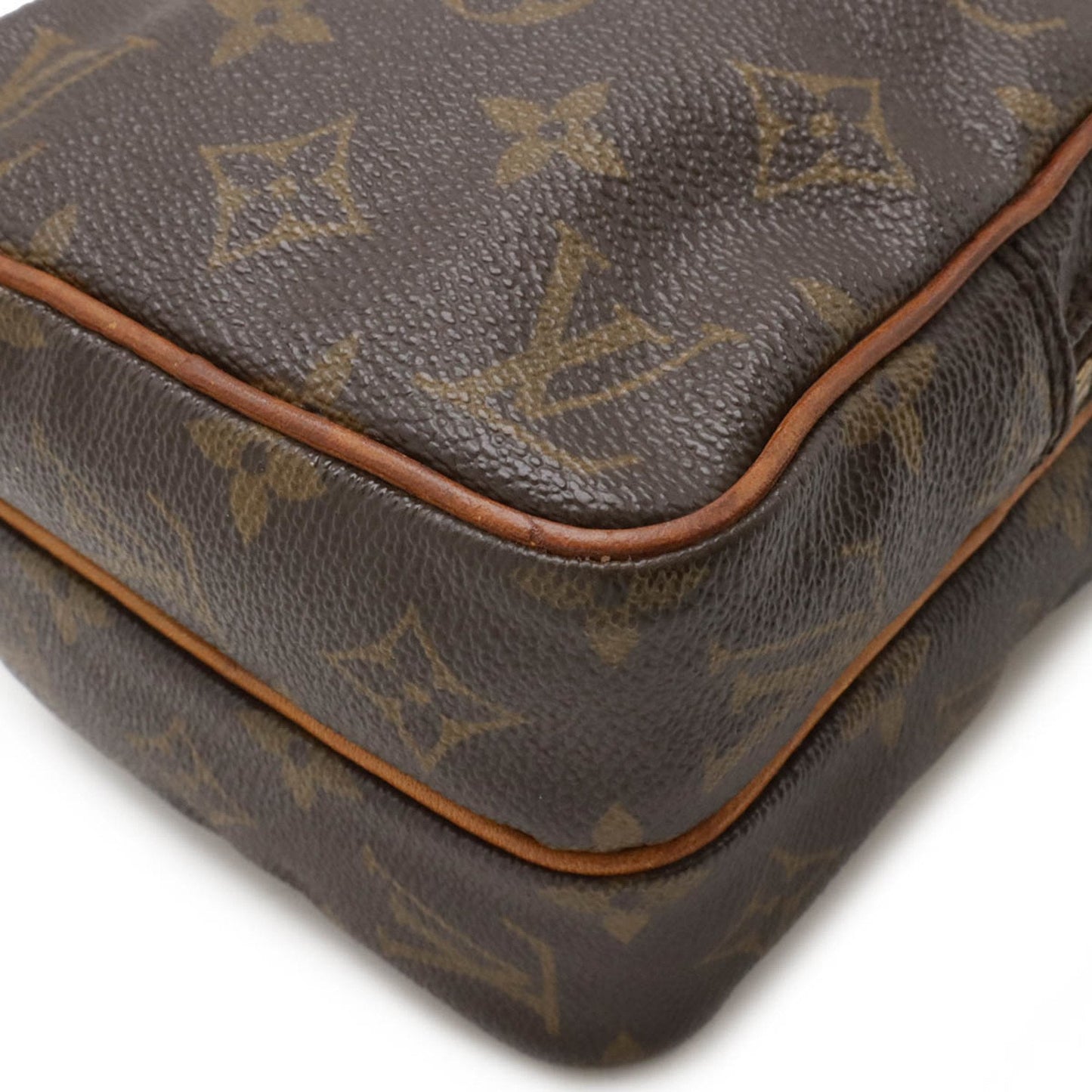 Louis Vuitton Brown Monogram Pochette Shoulder Bag