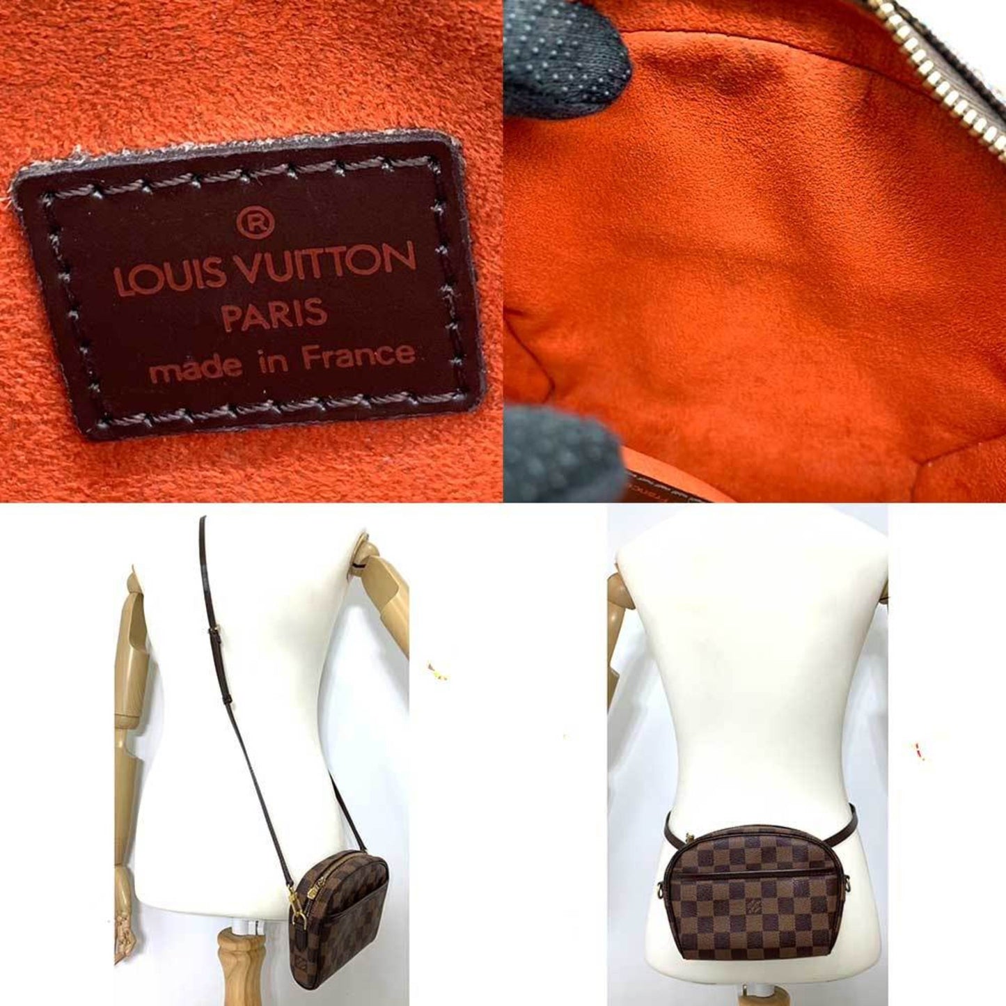 Louis Vuitton Damier Brown Damier Canvas Ebene Fanny Pack Shoulder Bag