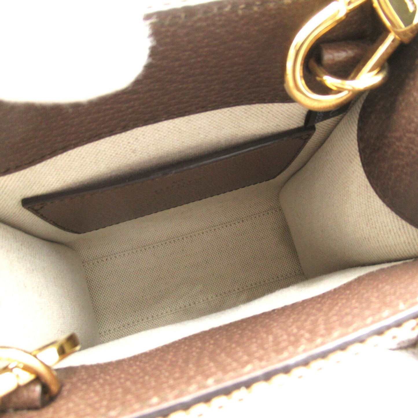 Gucci Brown Gg Canvas Shoulder Bag Tote Bag