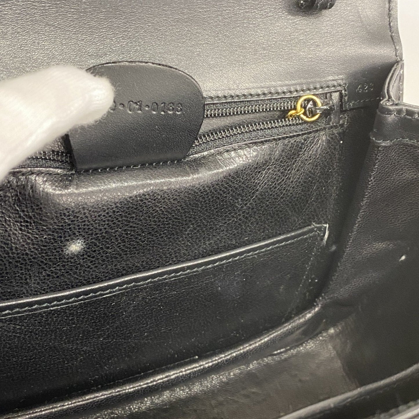 Gucci Black Leather Handbag