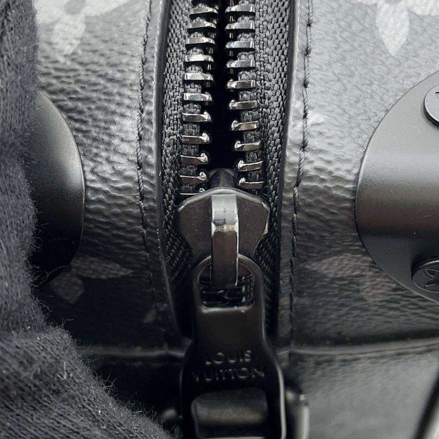 Louis Vuitton Black Monogram Eclipse Noir Monogram Eclipse Shoulder Bag