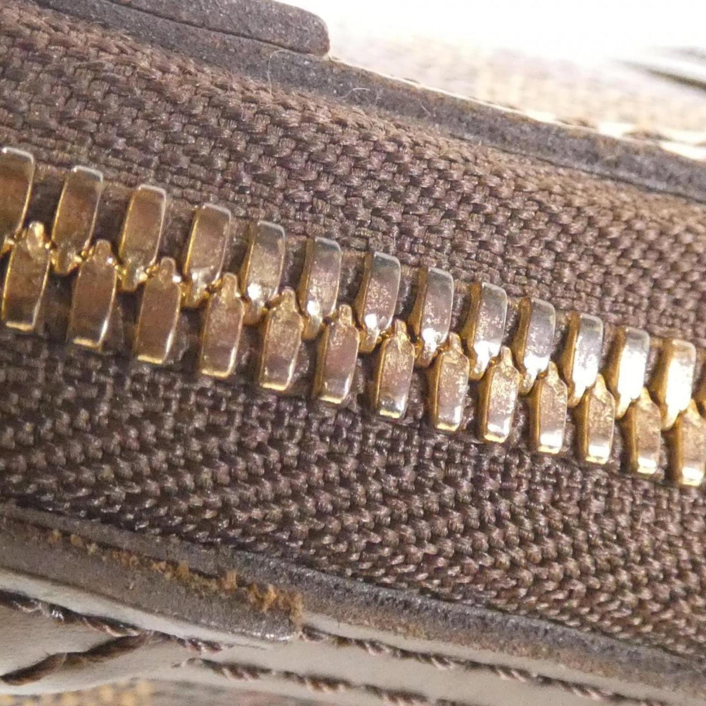 Louis Vuitton Brown Ebene Coated Canvas Shoulder Bag