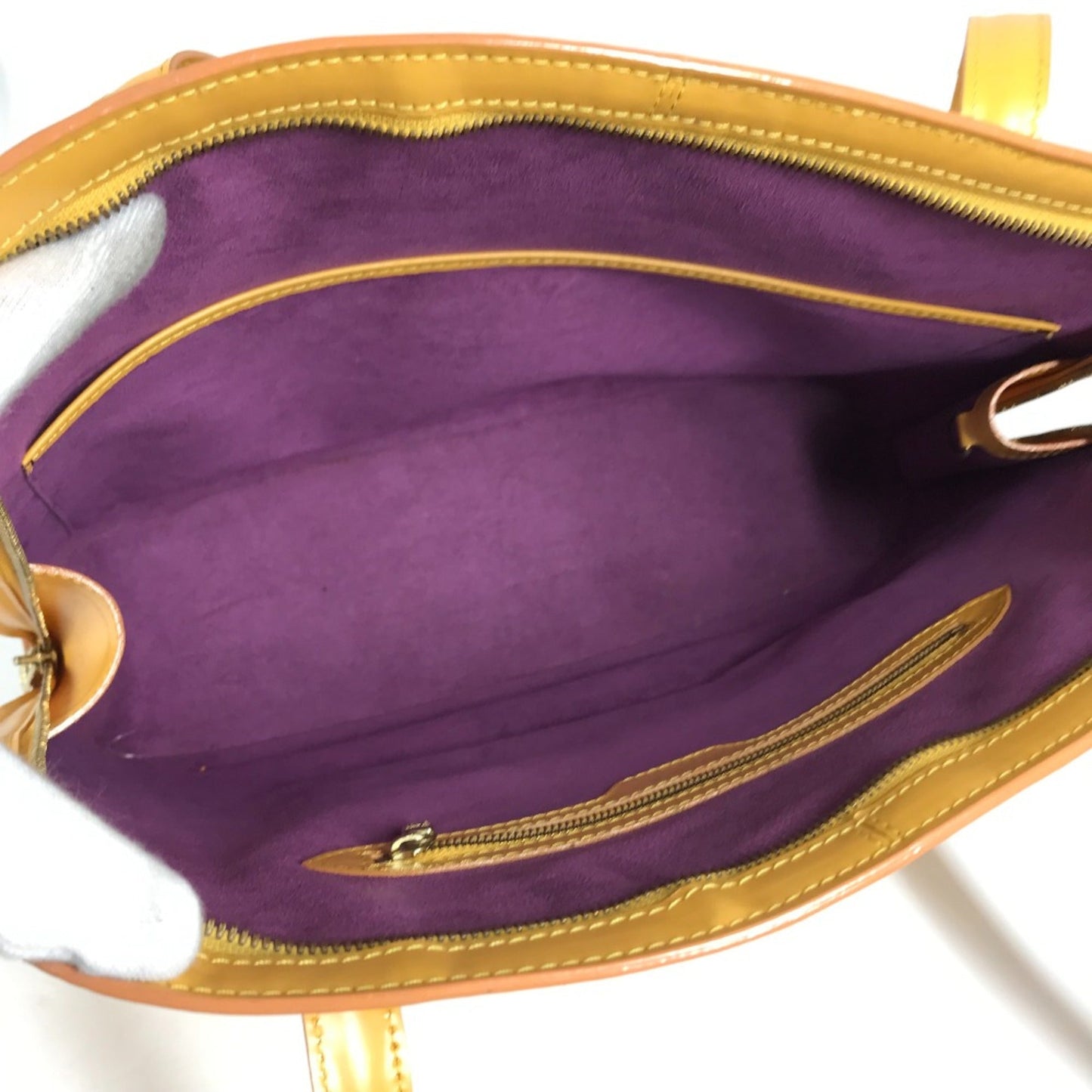 Louis Vuitton Yellow Leather Shoulder Bag