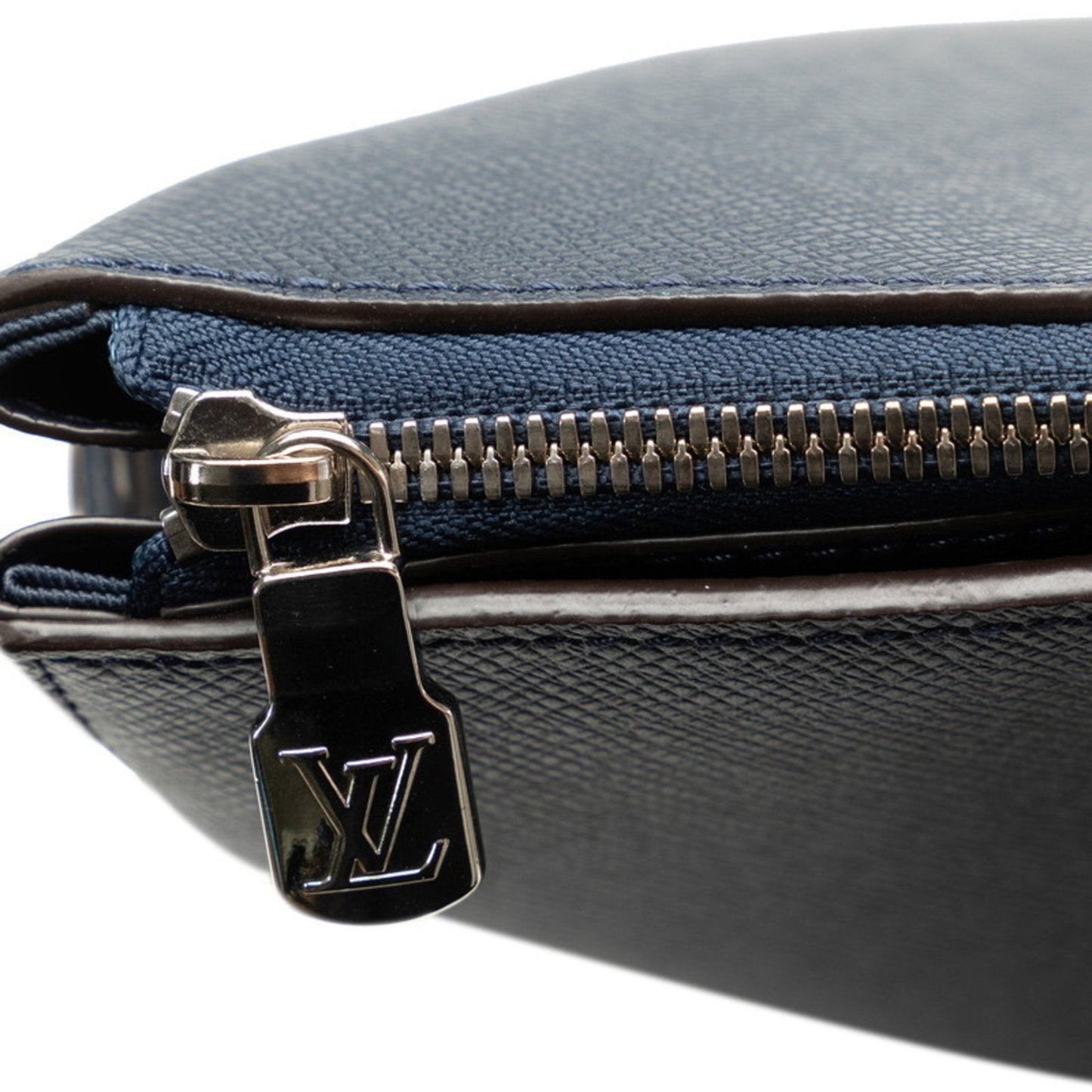 Louis Vuitton Navy Ocean Leather Shoulder Bag Tote Bag