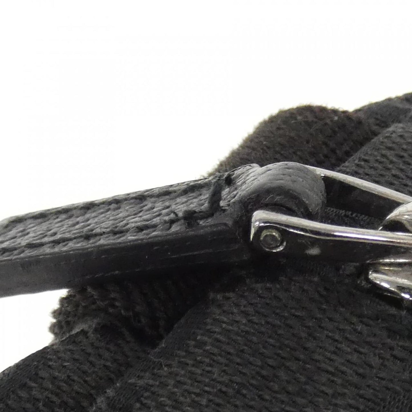 Gucci Black Gg Canvas Fanny Pack
