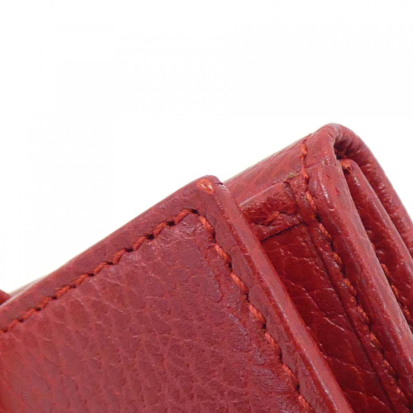Gucci Red Color Leather Wallet (Bi-Fold)