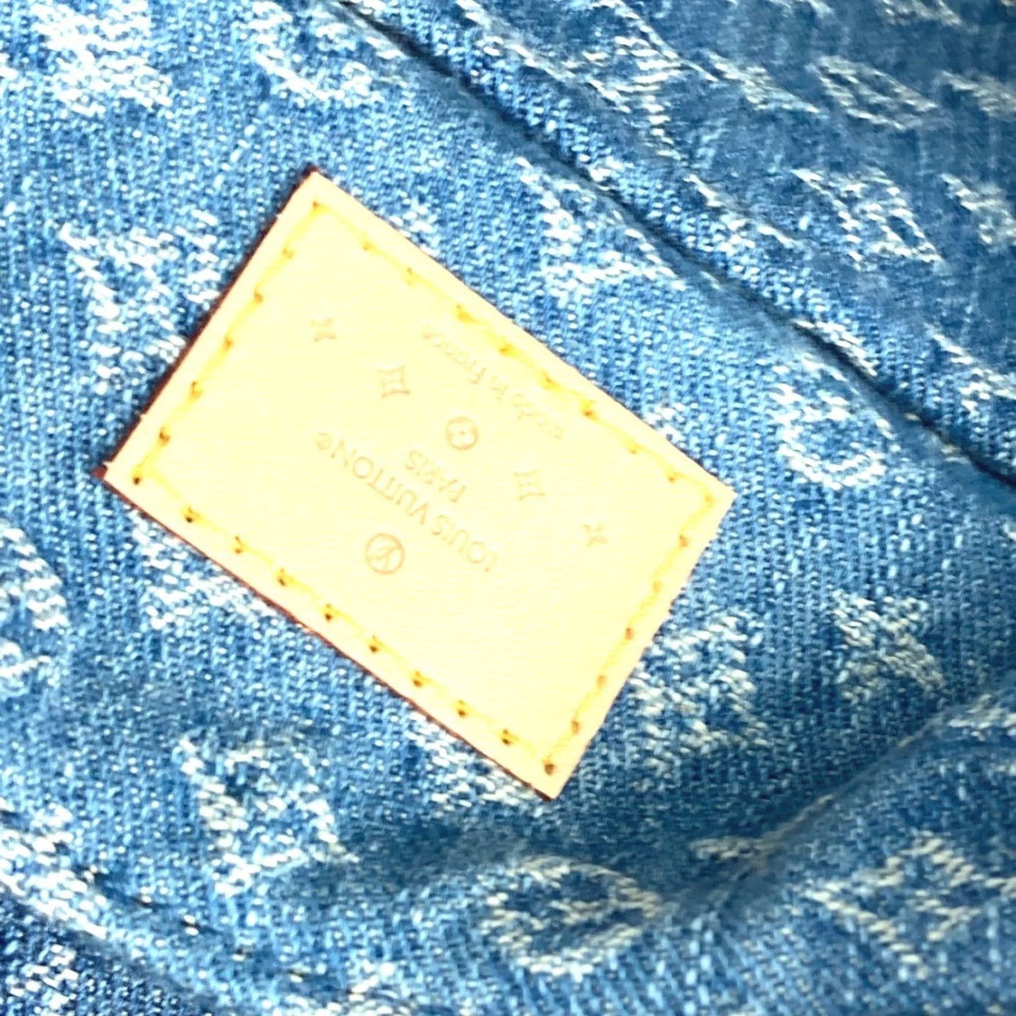 Louis Vuitton Blue Monogram Denim Backpack