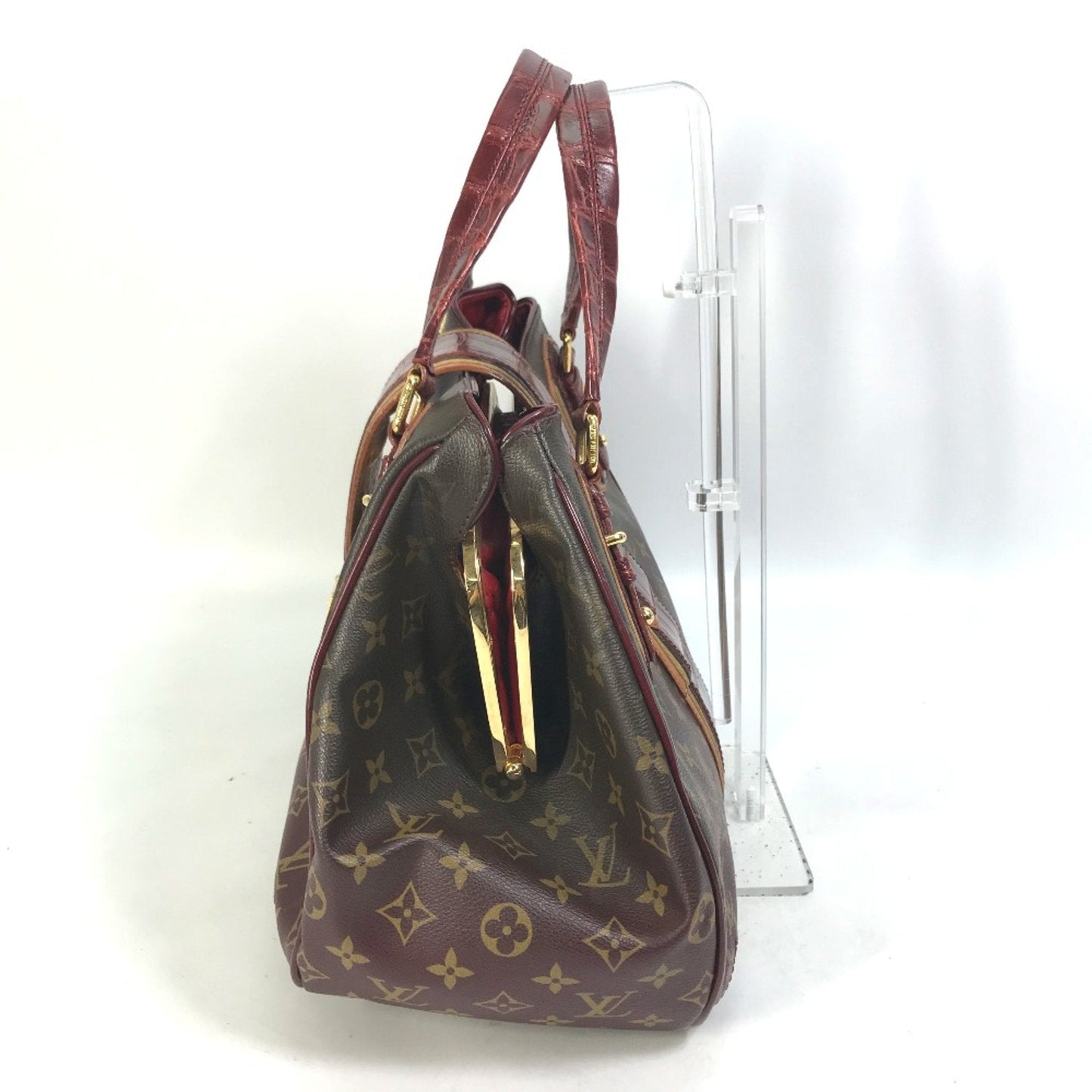 Louis Vuitton Red Cloth Shoulder Bag