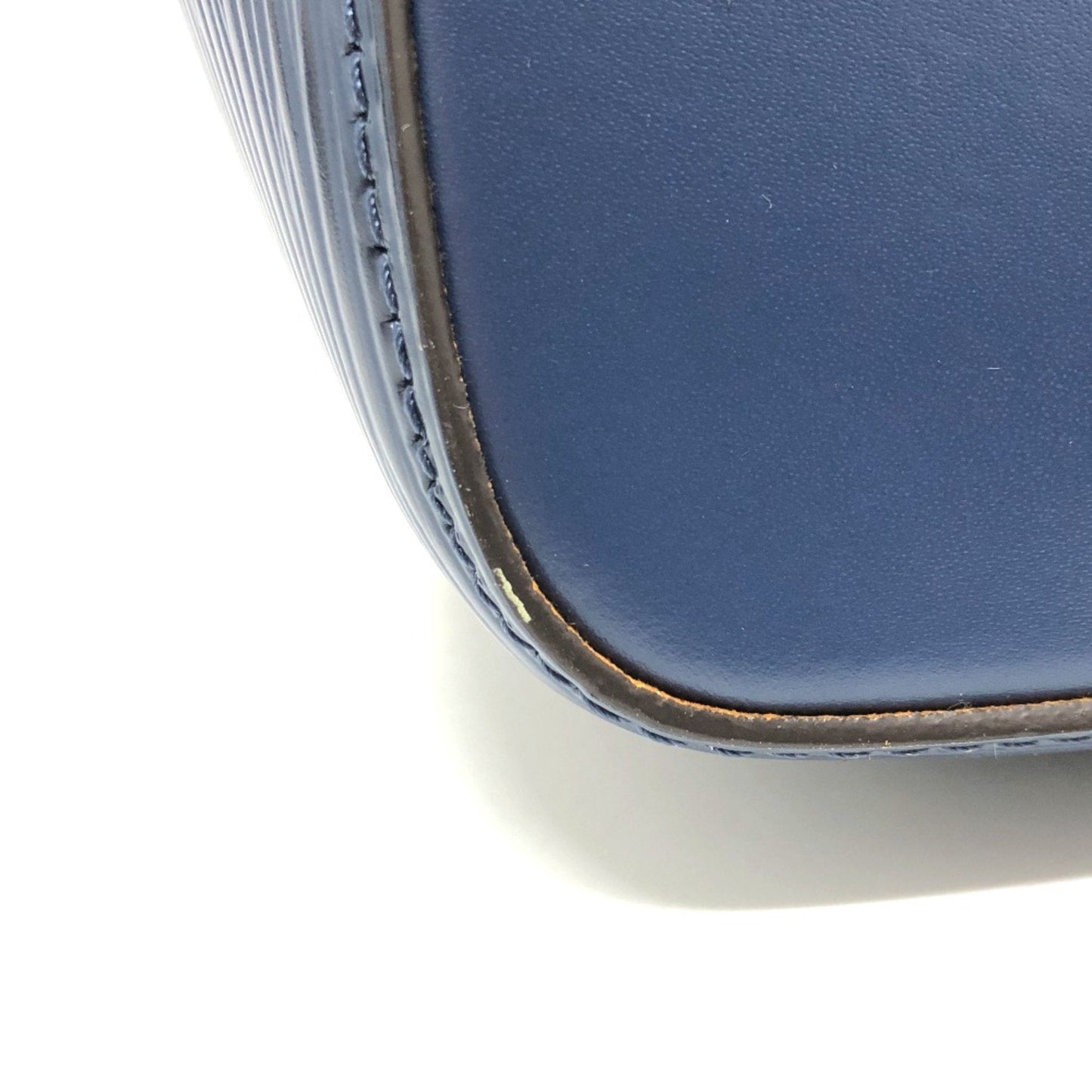 Louis Vuitton Navy Leather Shoulder Bag