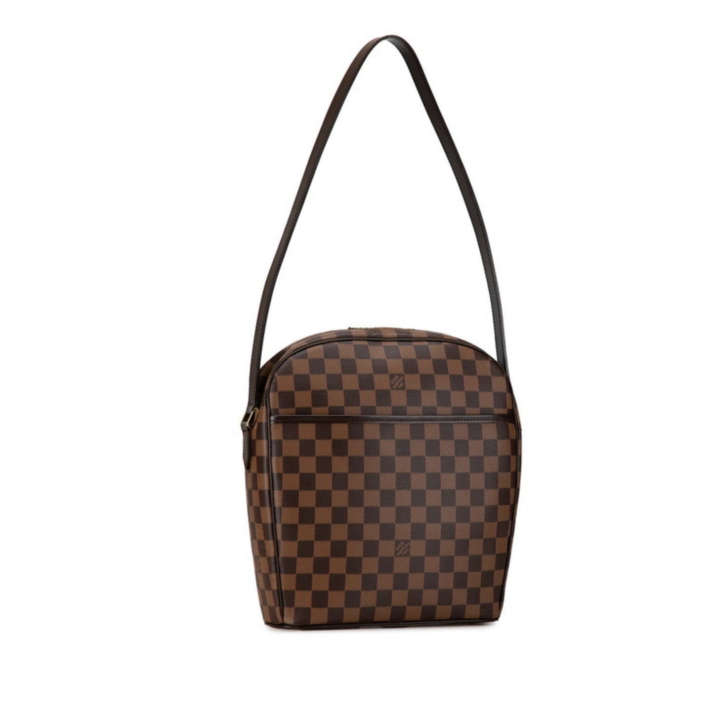 Louis Vuitton Brown Pvc Leather Shoulder Bag
