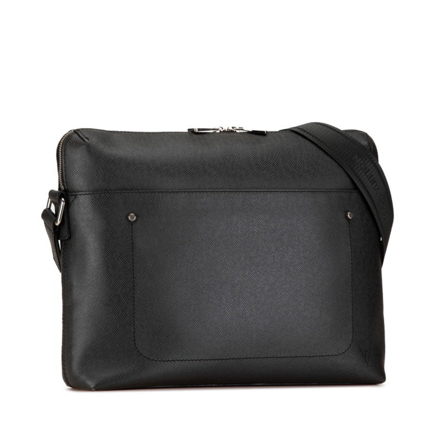 Louis Vuitton Ardoise Black Leather Shoulder Bag