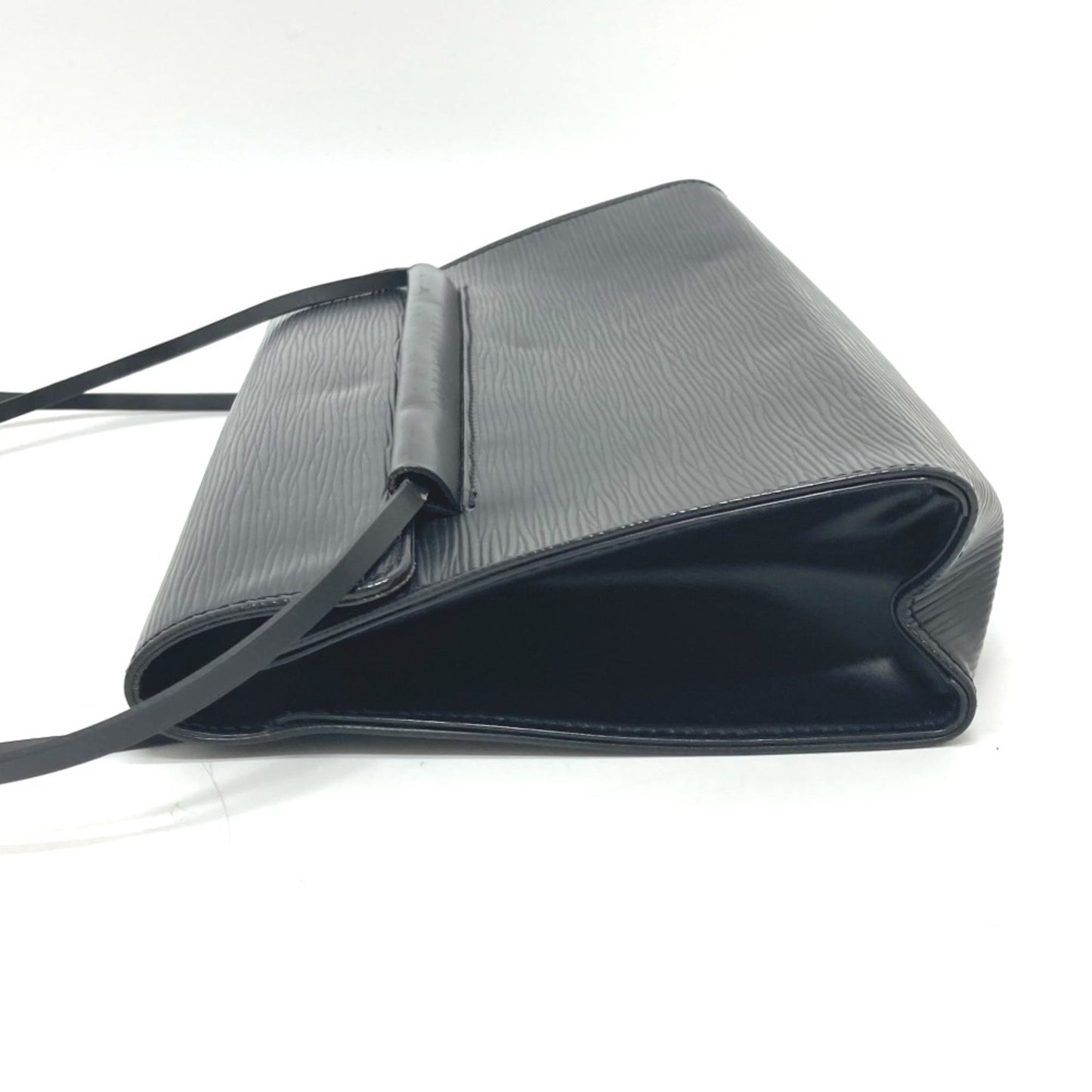 Louis Vuitton Black Leather Shoulder Bag
