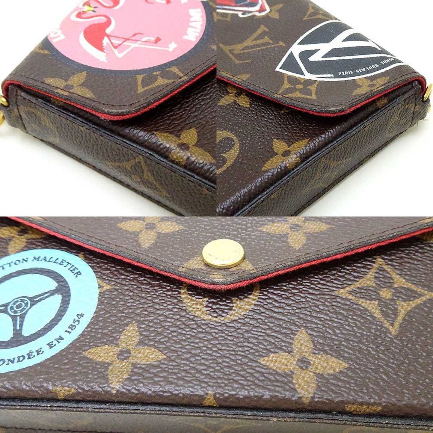 Louis Vuitton Brown Monogram Monogram Pochette Shoulder Bag