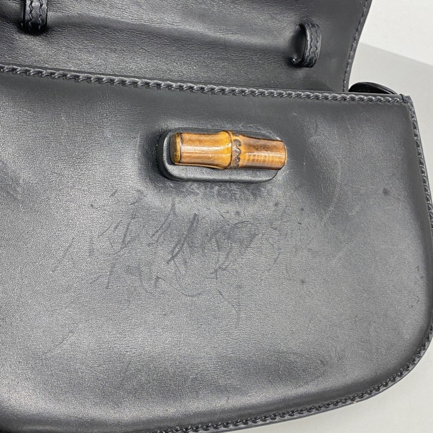 Gucci Black Leather Handbag