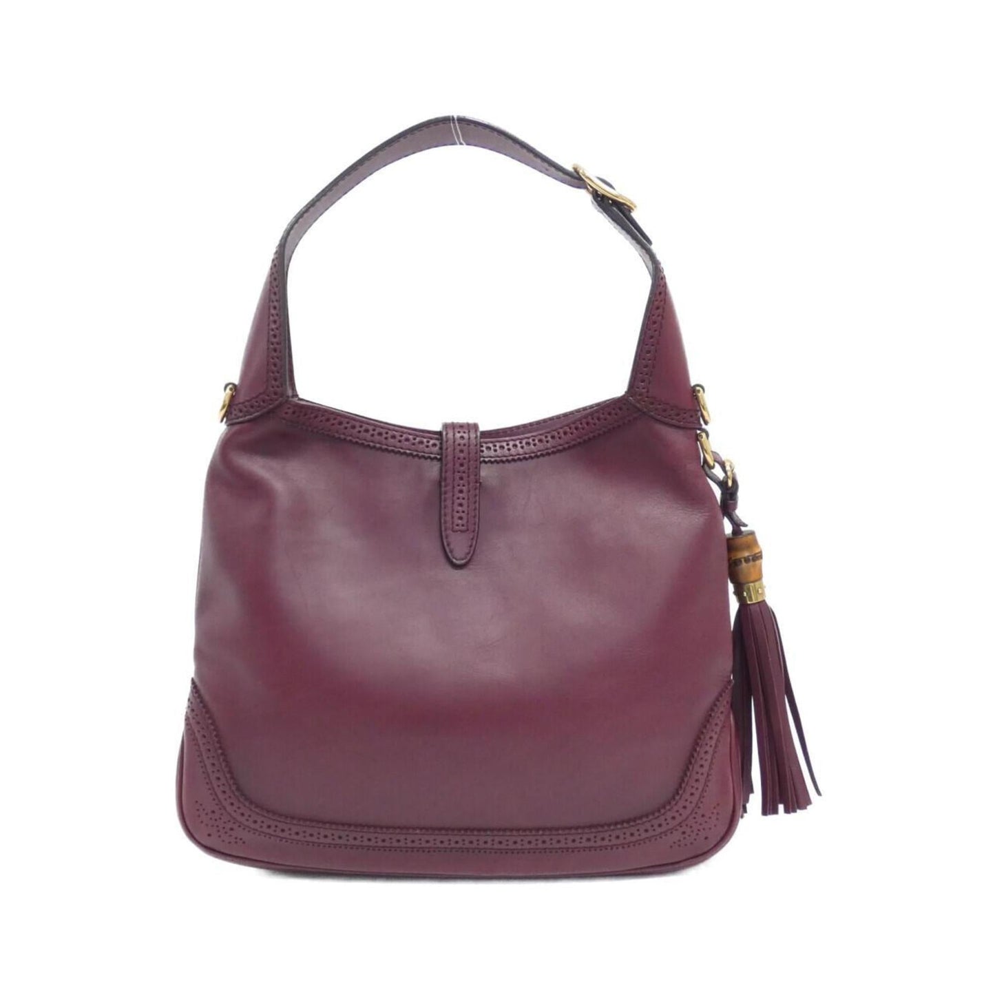 Gucci Bordeaux Leather Shoulder Bag