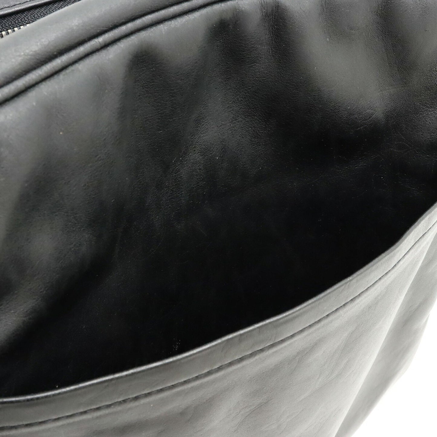 Louis Vuitton Noir Leather Shoulder Bag