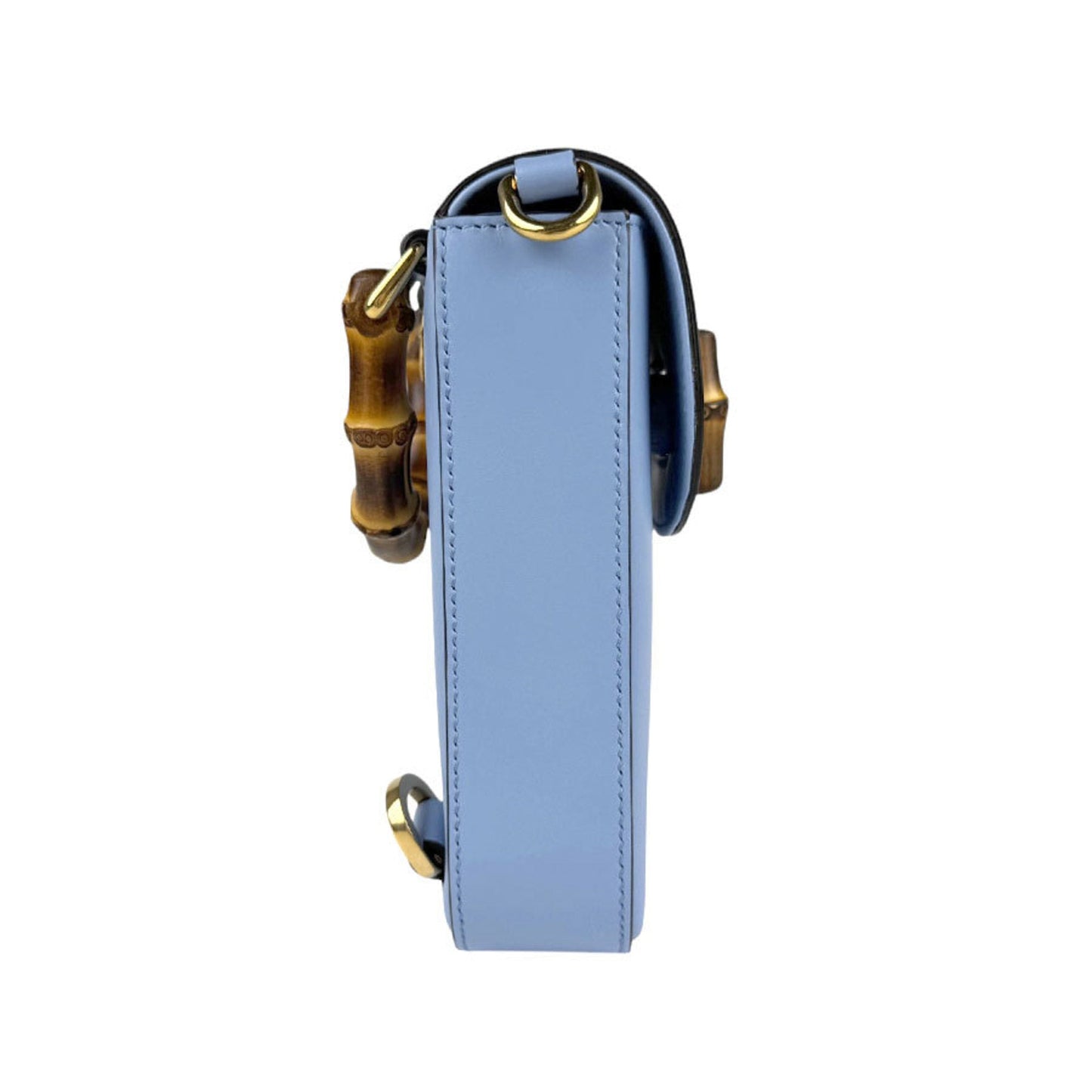 Gucci Blue Leather Shoulder Bag