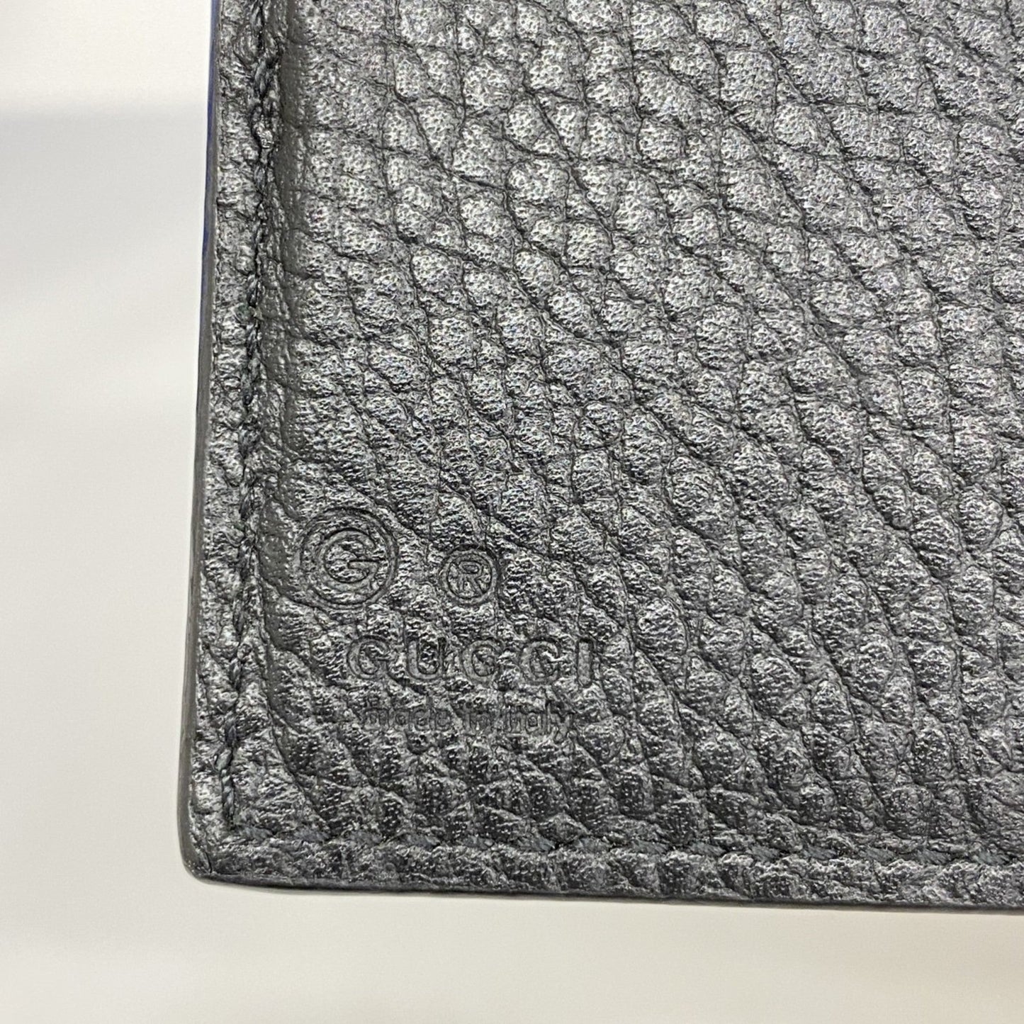 Gucci Black Leather Wallet (Bi-Fold)