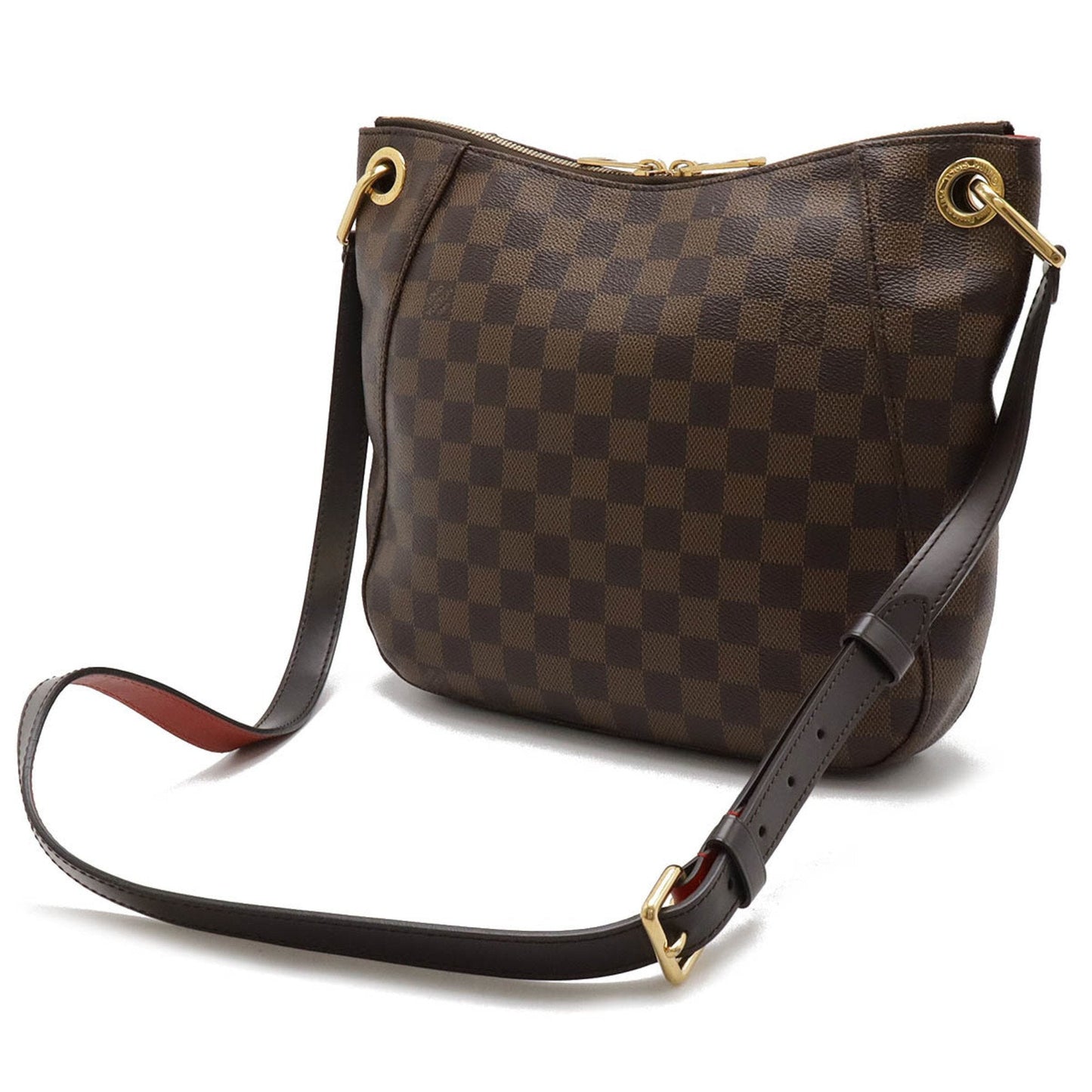 Louis Vuitton Brown Red Color Pvc Shoulder Bag