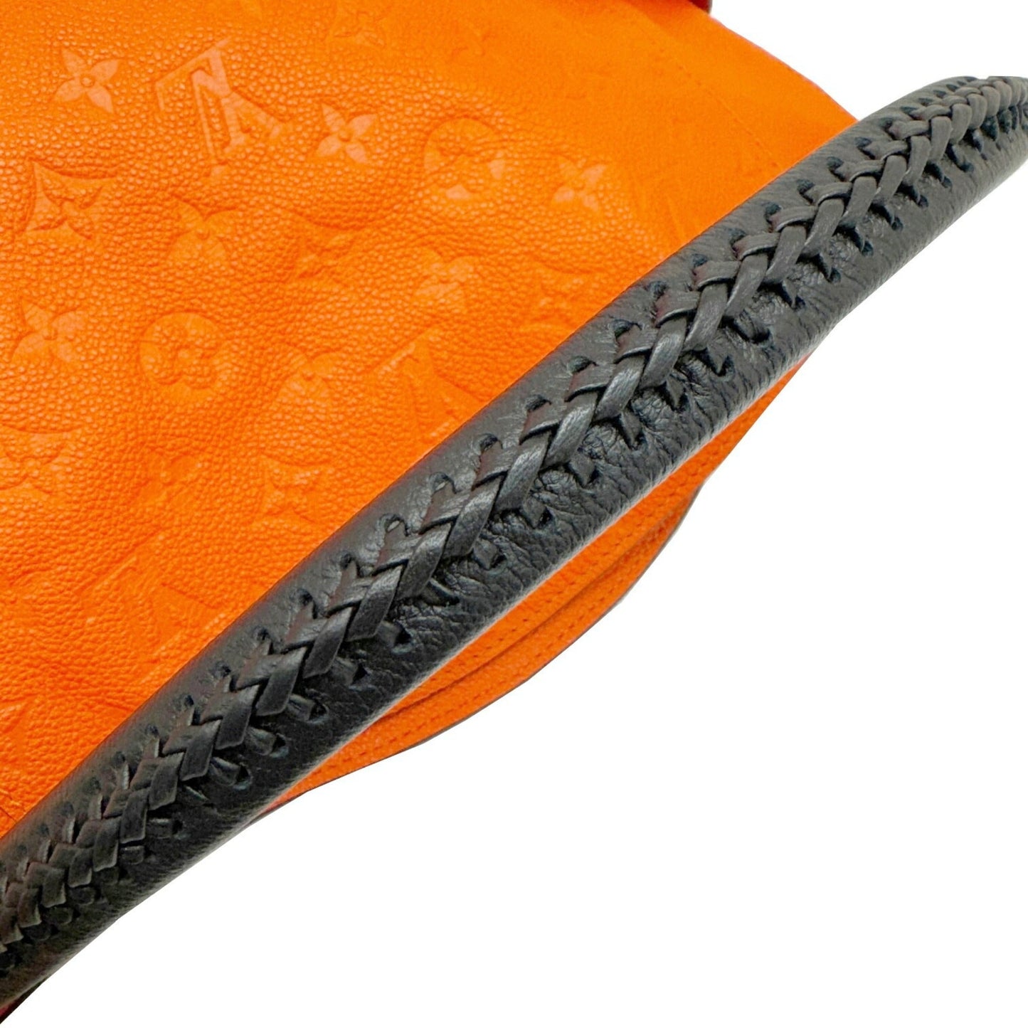 Louis Vuitton Orange Monogram Empreinte Shoulder Bag
