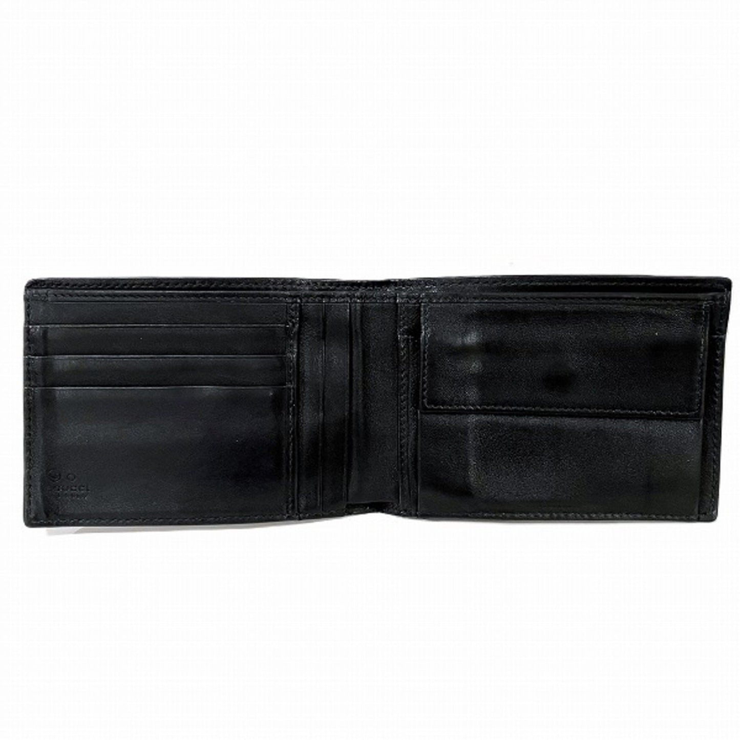 Gucci Black Leather Coin Purse/Coin Case
