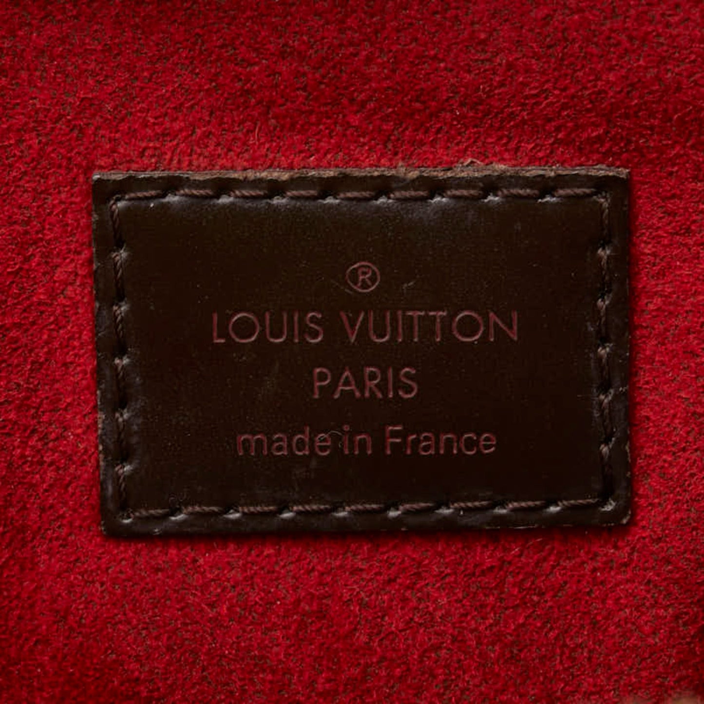 Louis Vuitton Brown Pvc Leather Handbag Shoulder Bag