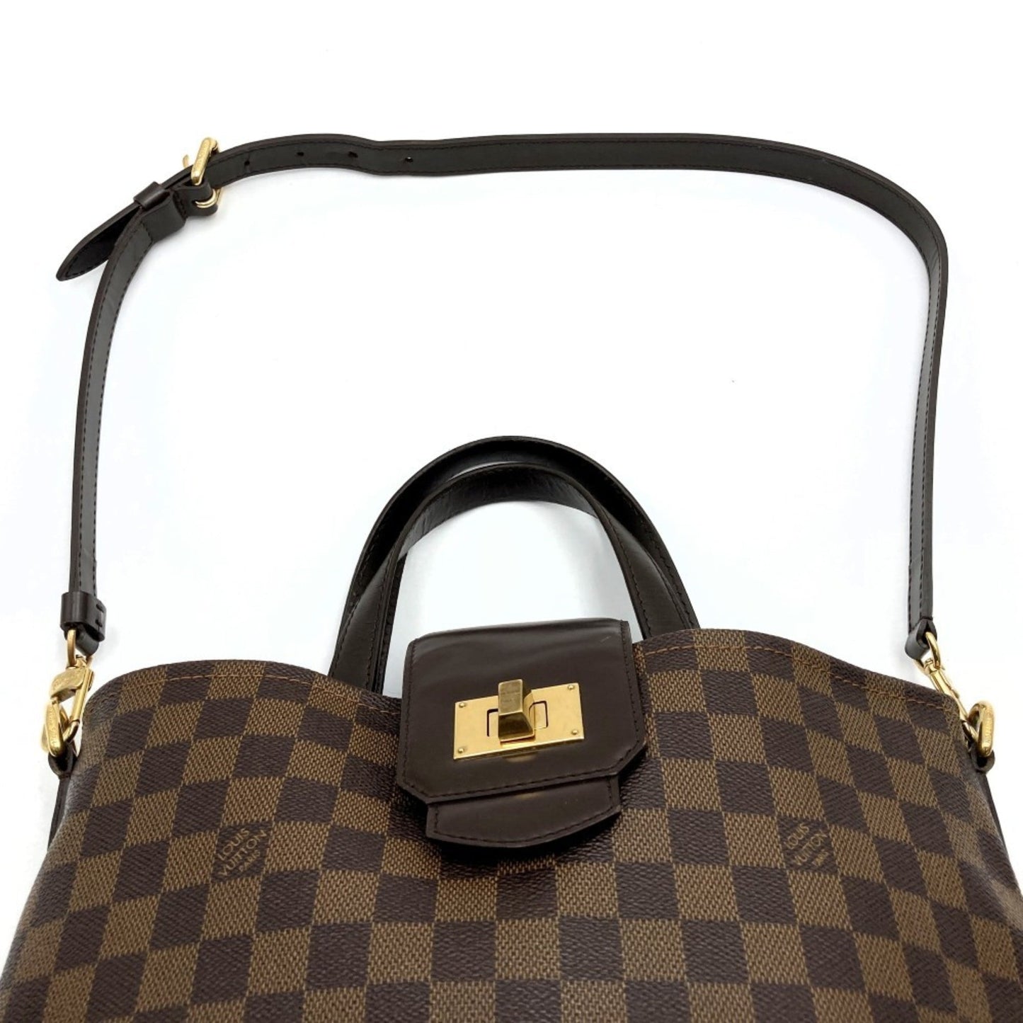 Louis Vuitton Brown Damier Canvas Handbag Shoulder Bag