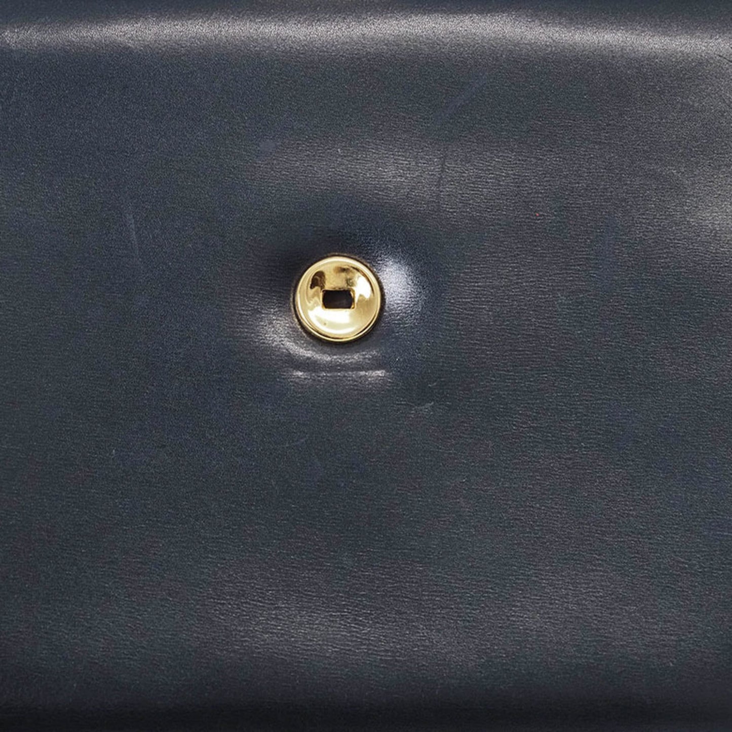 Gucci Navy Leather Shoulder Bag