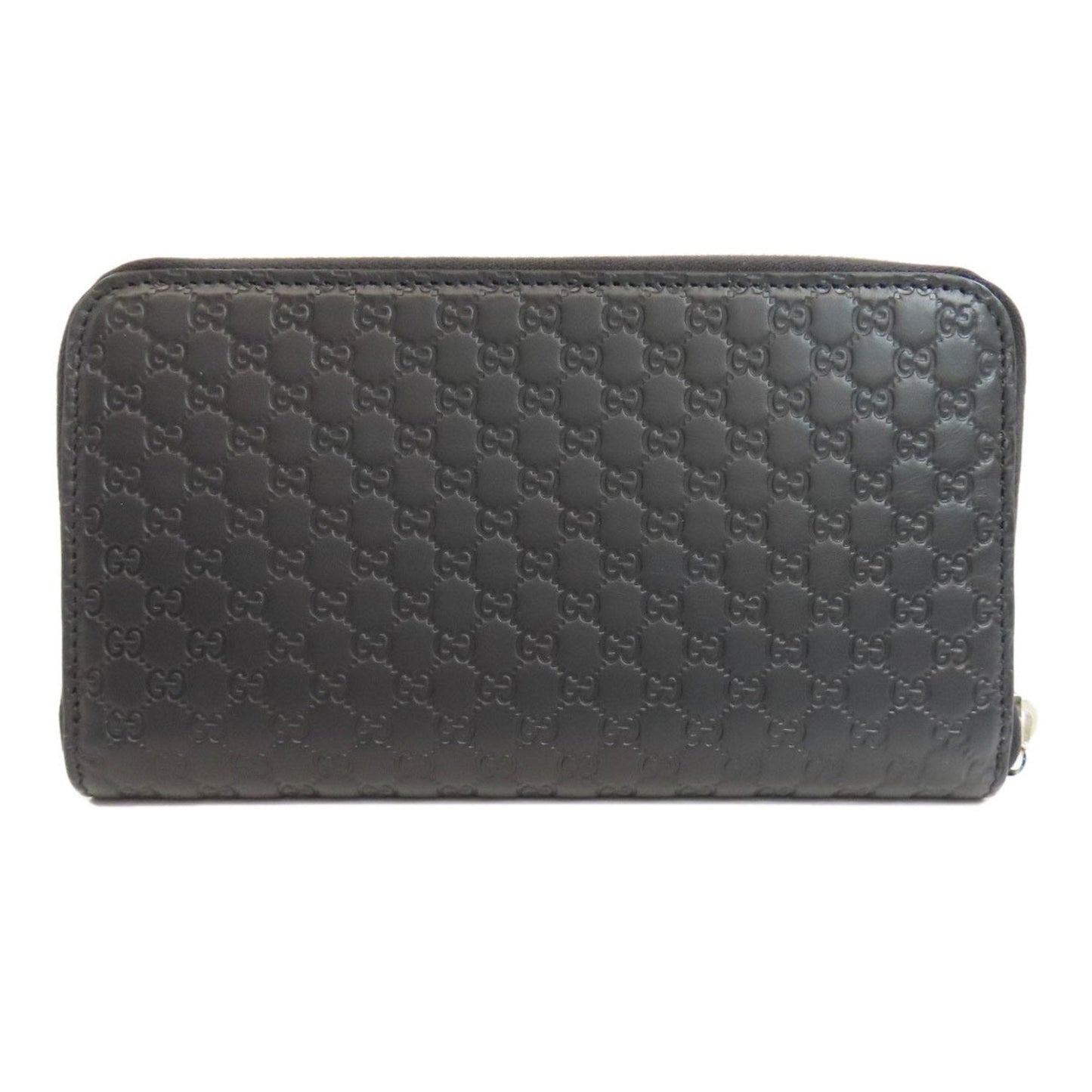 Gucci Black Leather Long Wallet (Bi-Fold)