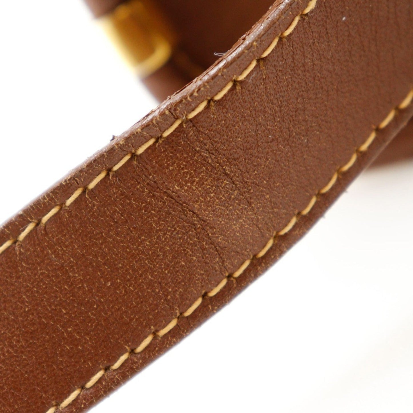 Gucci Brown Leather Shoulder Bag