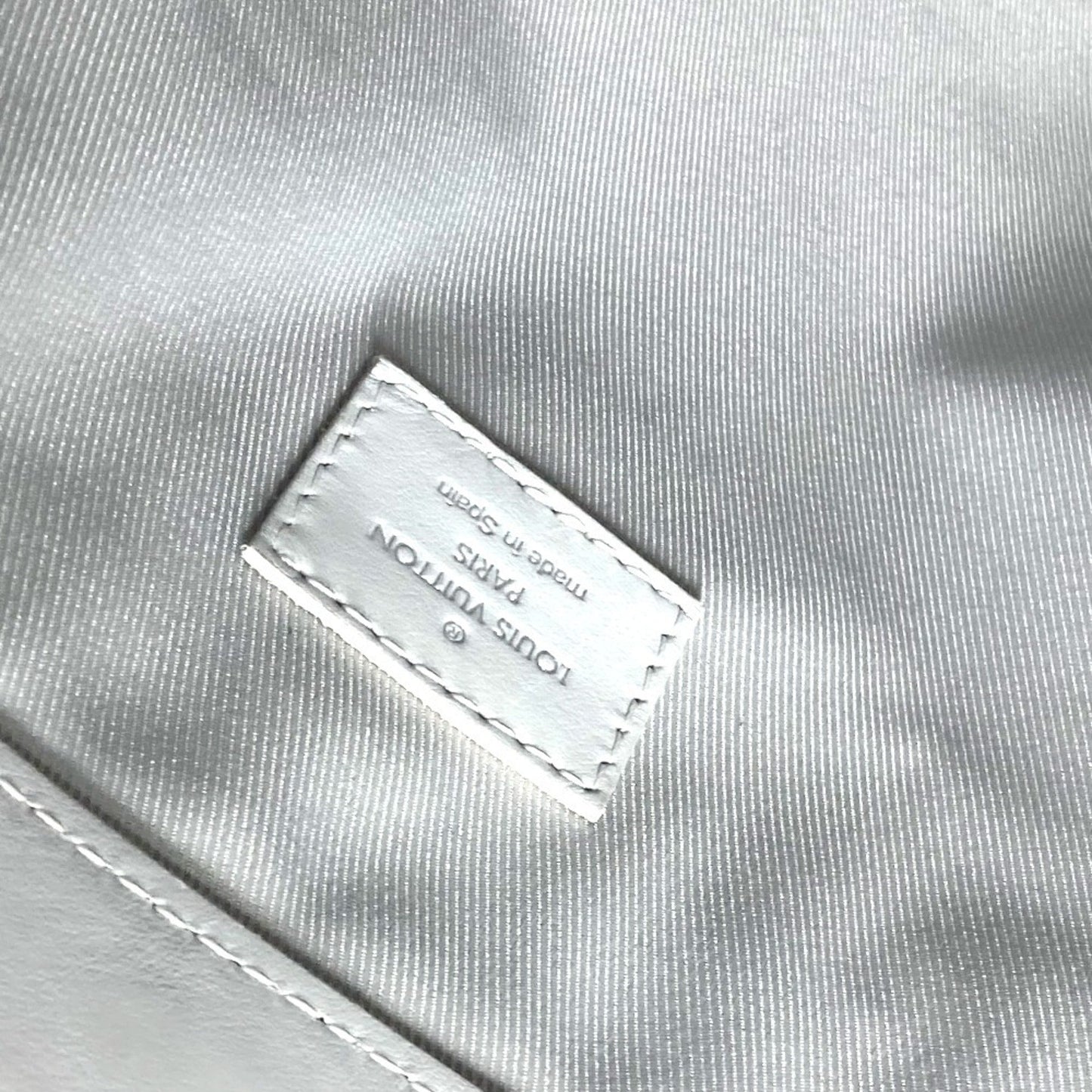 Louis Vuitton White Monogram Shoulder Bag Tote Bag