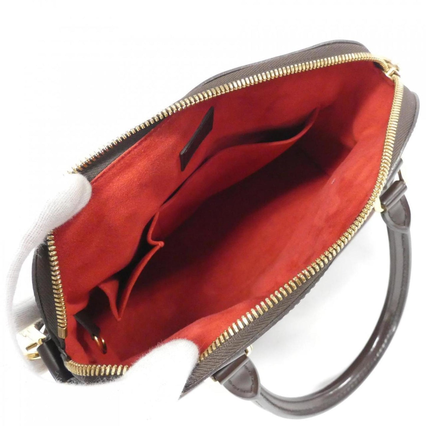 Louis Vuitton Ebene Coated Canvas Handbag Shoulder Bag