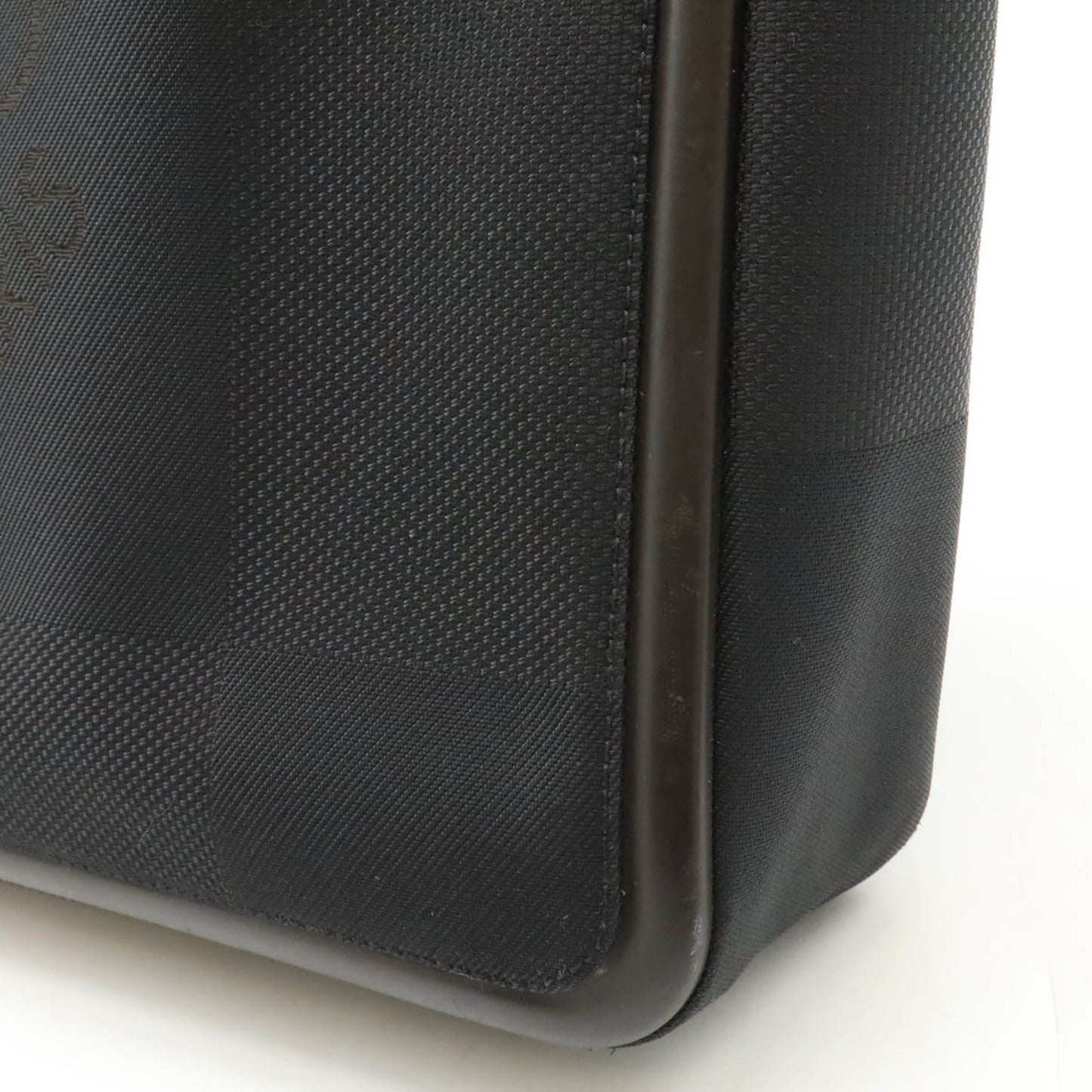 Louis Vuitton Black Noir Damier Geant Shoulder Bag