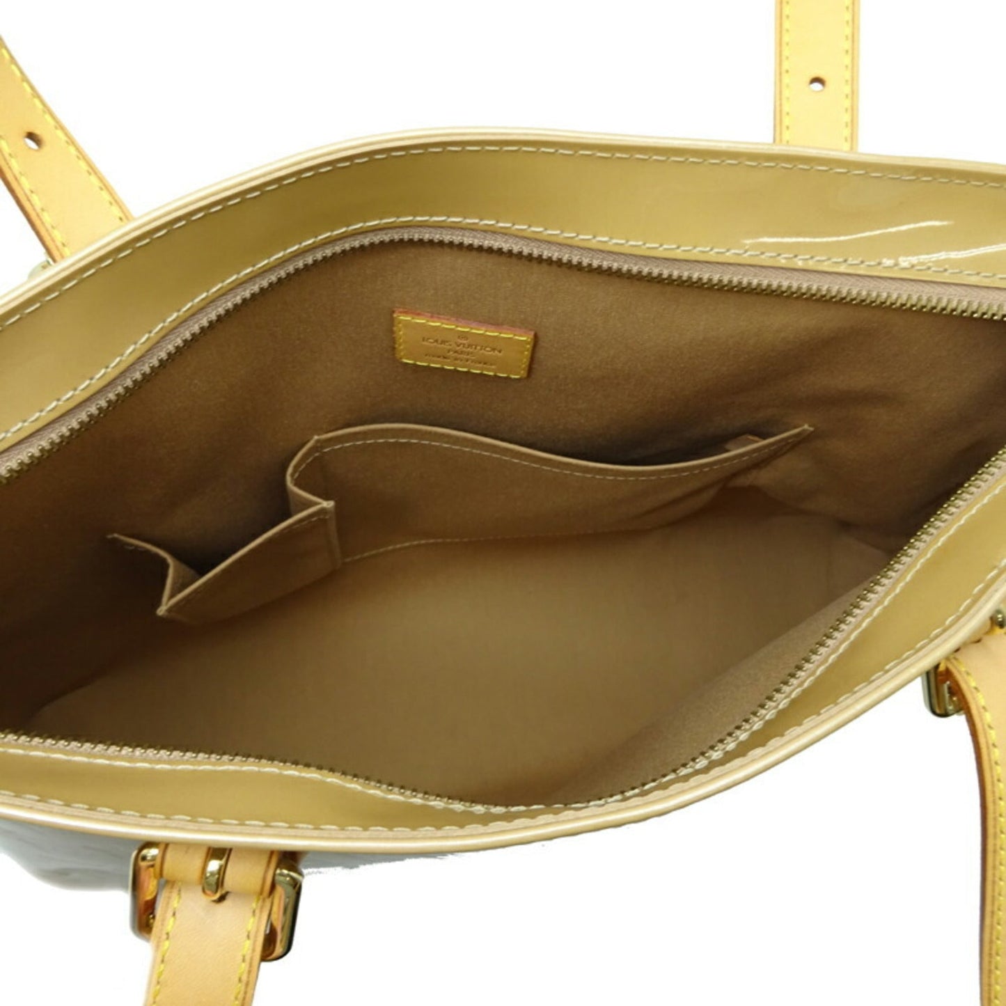 Louis Vuitton Vernis Beige Monogram Vernis Shoulder Bag