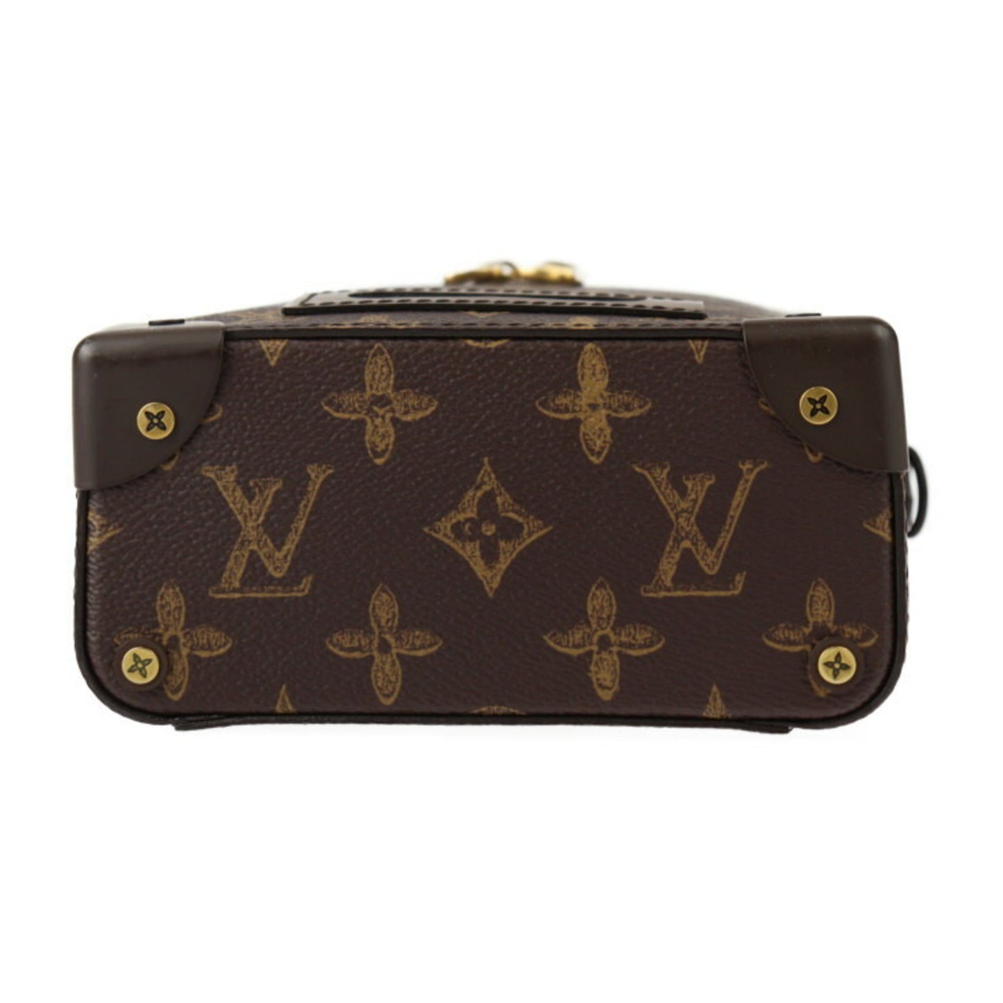 Louis Vuitton Brown Green Monogram Monogram Leather Handbag Shoulder Bag Tote Bag