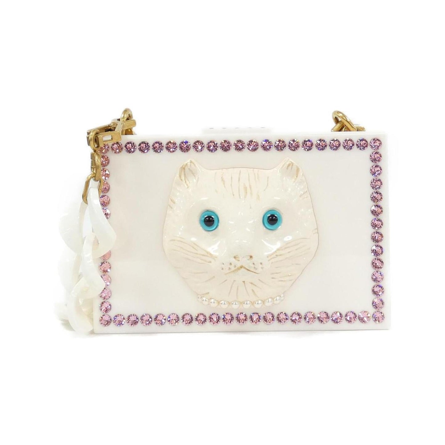 Gucci White Plastic Shoulder Bag