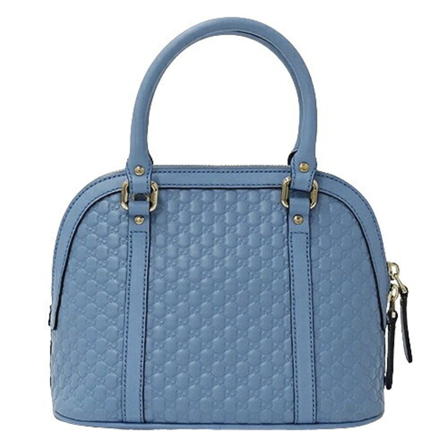Gucci Light Blue Leather Handbag Shoulder Bag