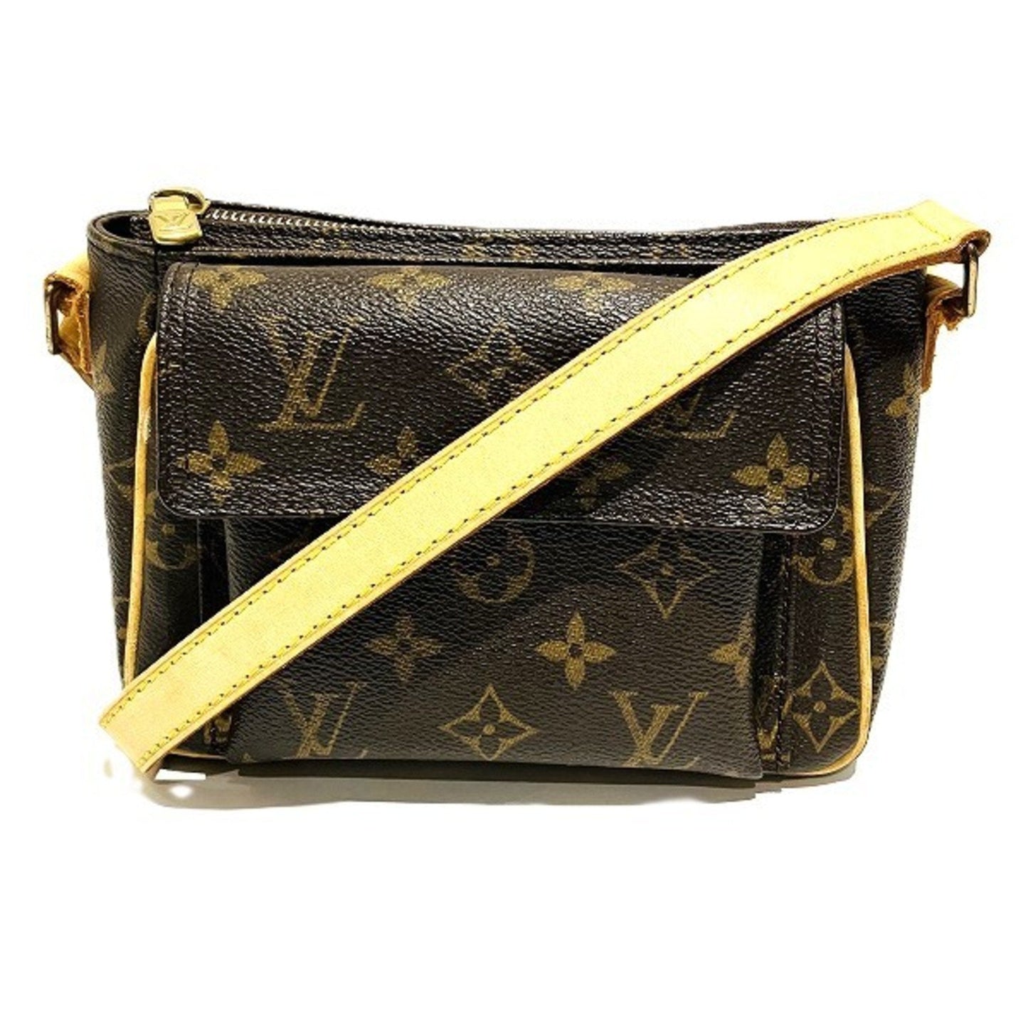 Louis Vuitton Brown Shoulder Bag ()