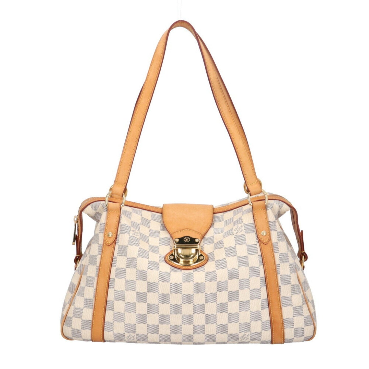 Louis Vuitton White Damier Azur Shoulder Bag ()