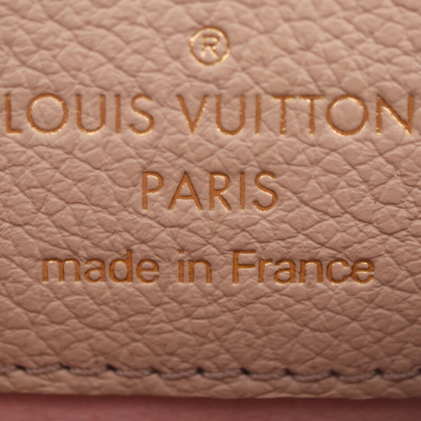 Louis Vuitton Grayish Leather Handbag Shoulder Bag Tote Bag