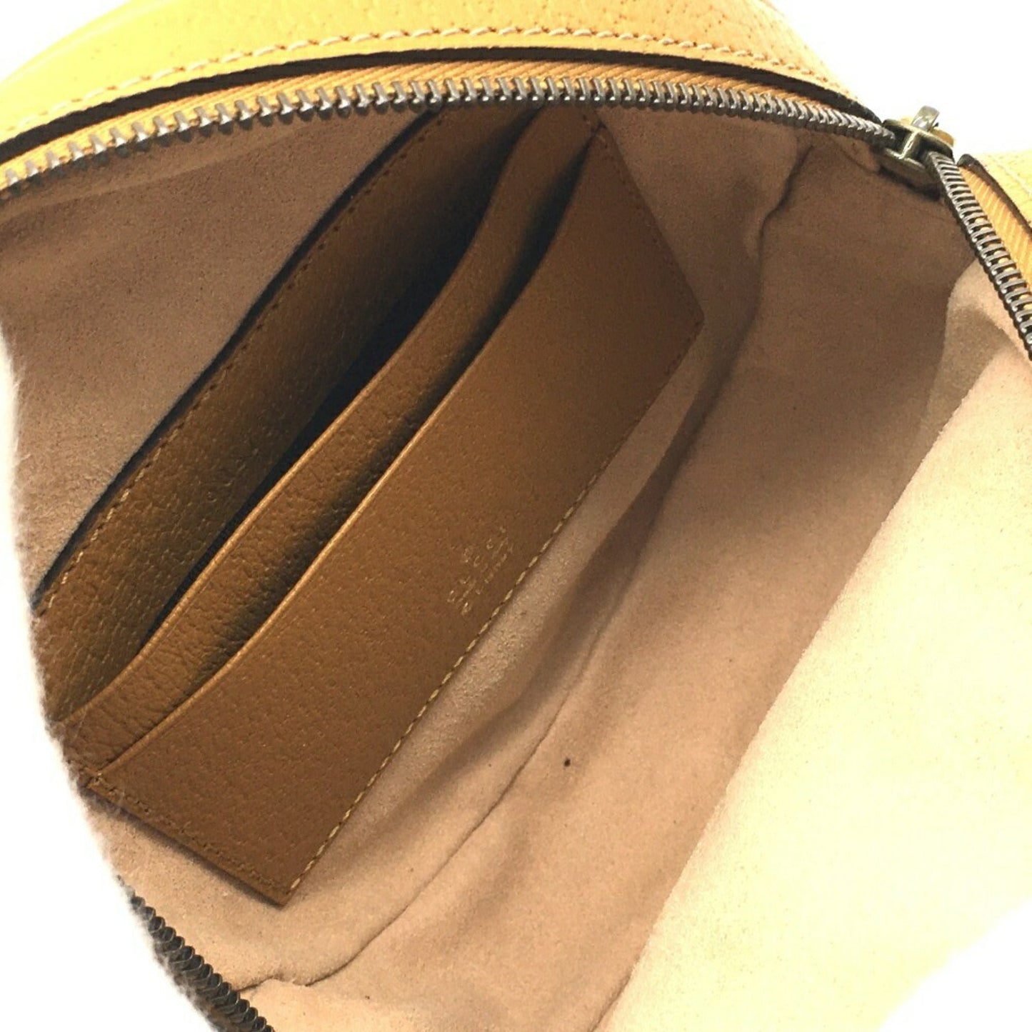 Gucci Light Brown Gg Supreme Leather Backpack